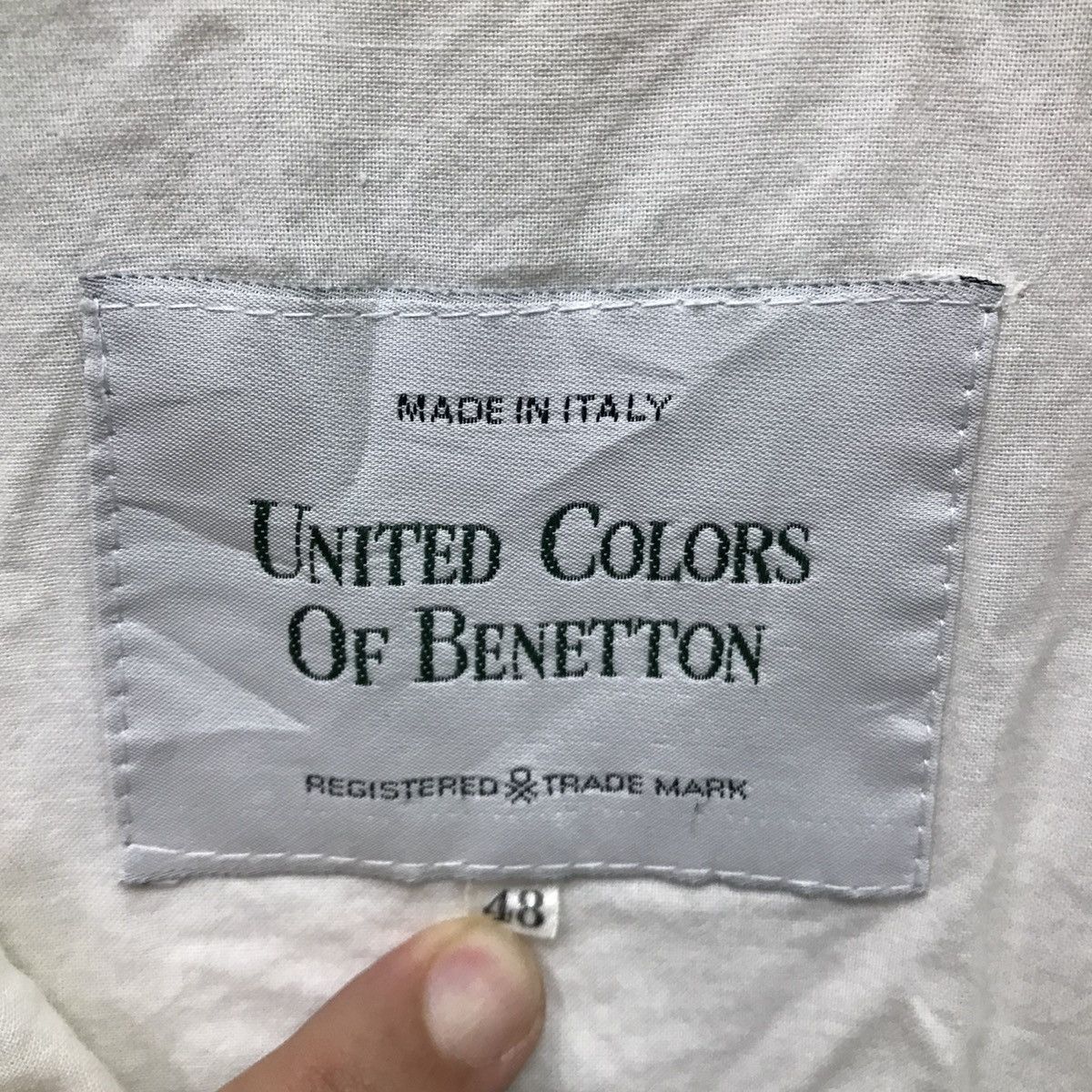 Benetton × United Colors Of Benetton Vtg Benetton Jacket United Colors Of Benetton Bomber Jacket Size US L / EU 52-54 / 3 - 9 Thumbnail