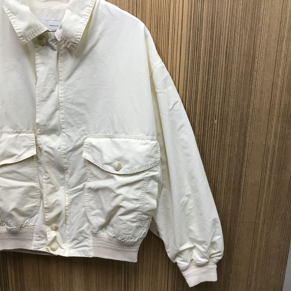 Benetton × United Colors Of Benetton Vtg Benetton Jacket United Colors Of Benetton Bomber Jacket Size US L / EU 52-54 / 3 - 3 Thumbnail