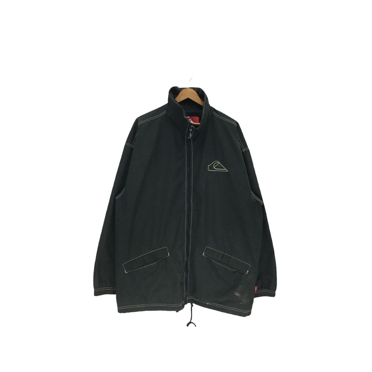 Quiksilver Vintage Quiksilver Big Logo Surf Hawaii Beach Jacket Size US L / EU 52-54 / 3 - 2 Thumbnail