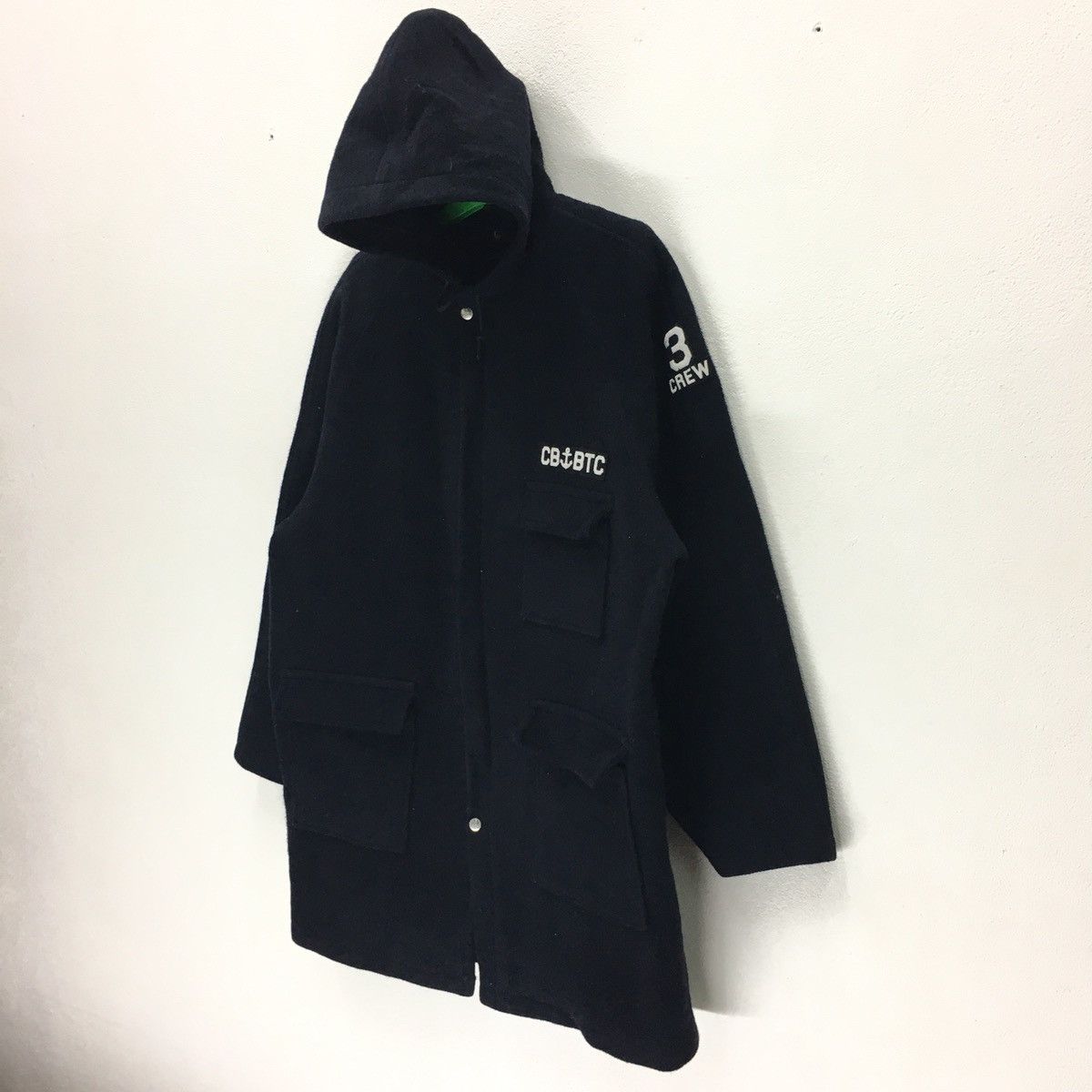 Japanese Brand × Seditionaries Vintage CB BTC Wool Hoodie Jacket Size US M / EU 48-50 / 2 - 5 Thumbnail