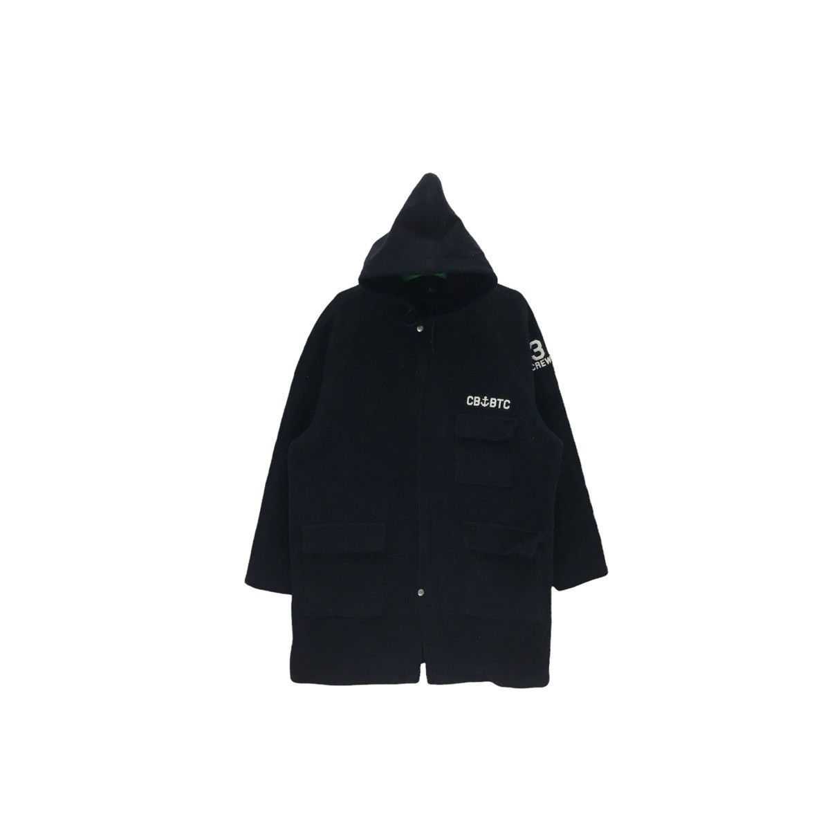 Japanese Brand × Seditionaries Vintage CB BTC Wool Hoodie Jacket Size US M / EU 48-50 / 2 - 1 Thumbnail