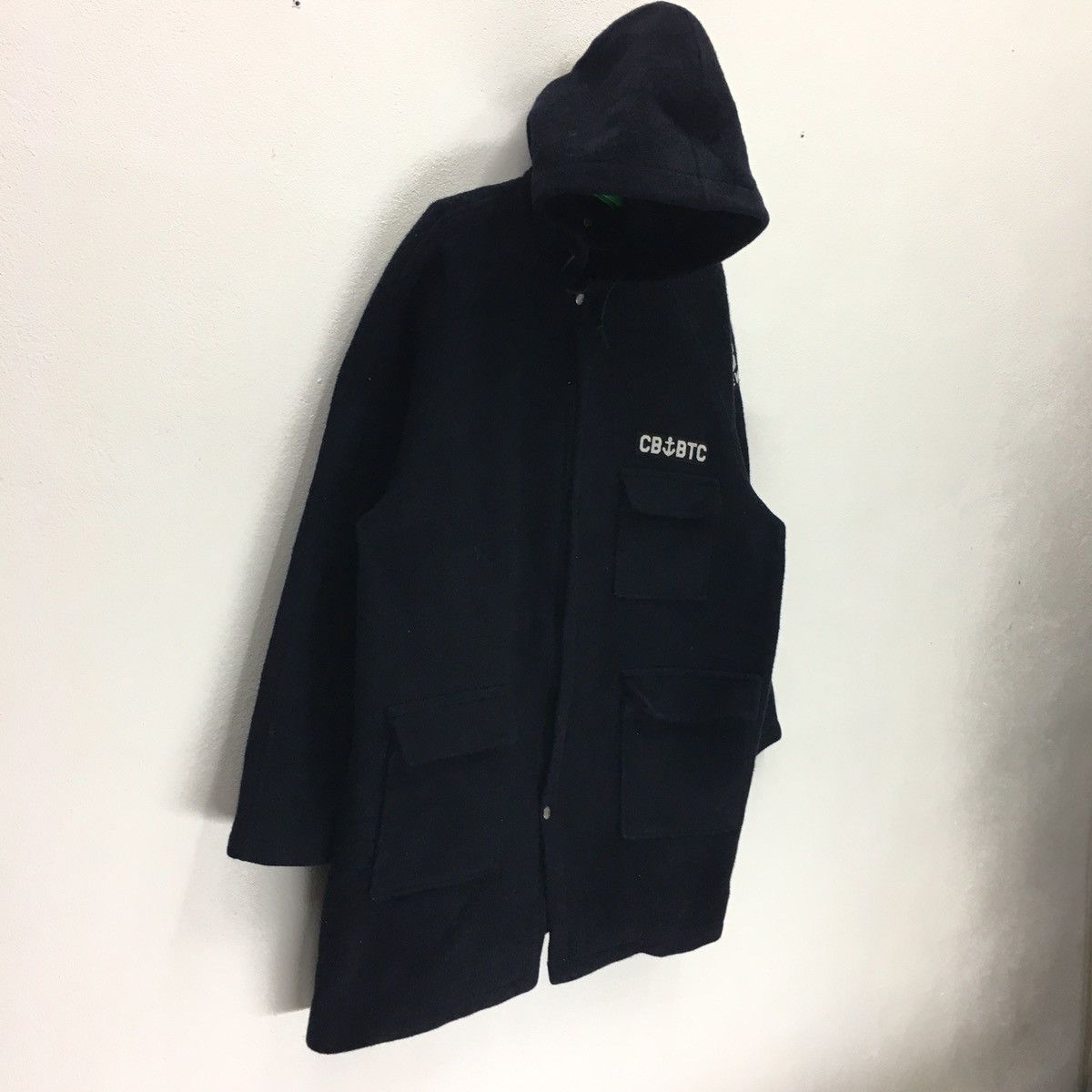 Japanese Brand × Seditionaries Vintage CB BTC Wool Hoodie Jacket Size US M / EU 48-50 / 2 - 4 Thumbnail