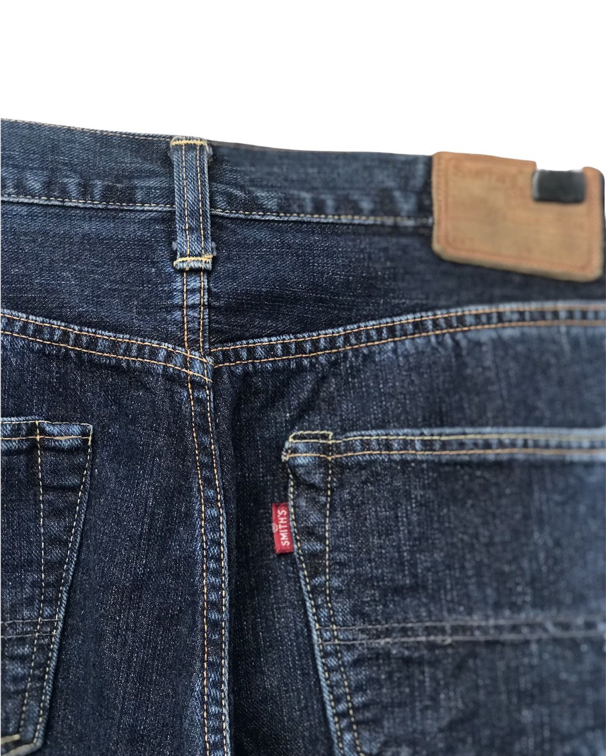 Japanese Brand Smith’s Denim Patchwork Selvedge Jeans Size US 30 / EU 46 - 12 Thumbnail