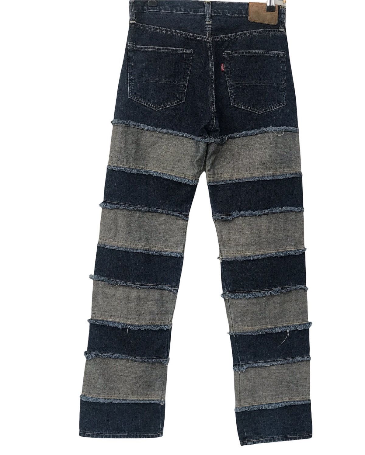 Japanese Brand Smith’s Denim Patchwork Selvedge Jeans Size US 30 / EU 46 - 11 Thumbnail