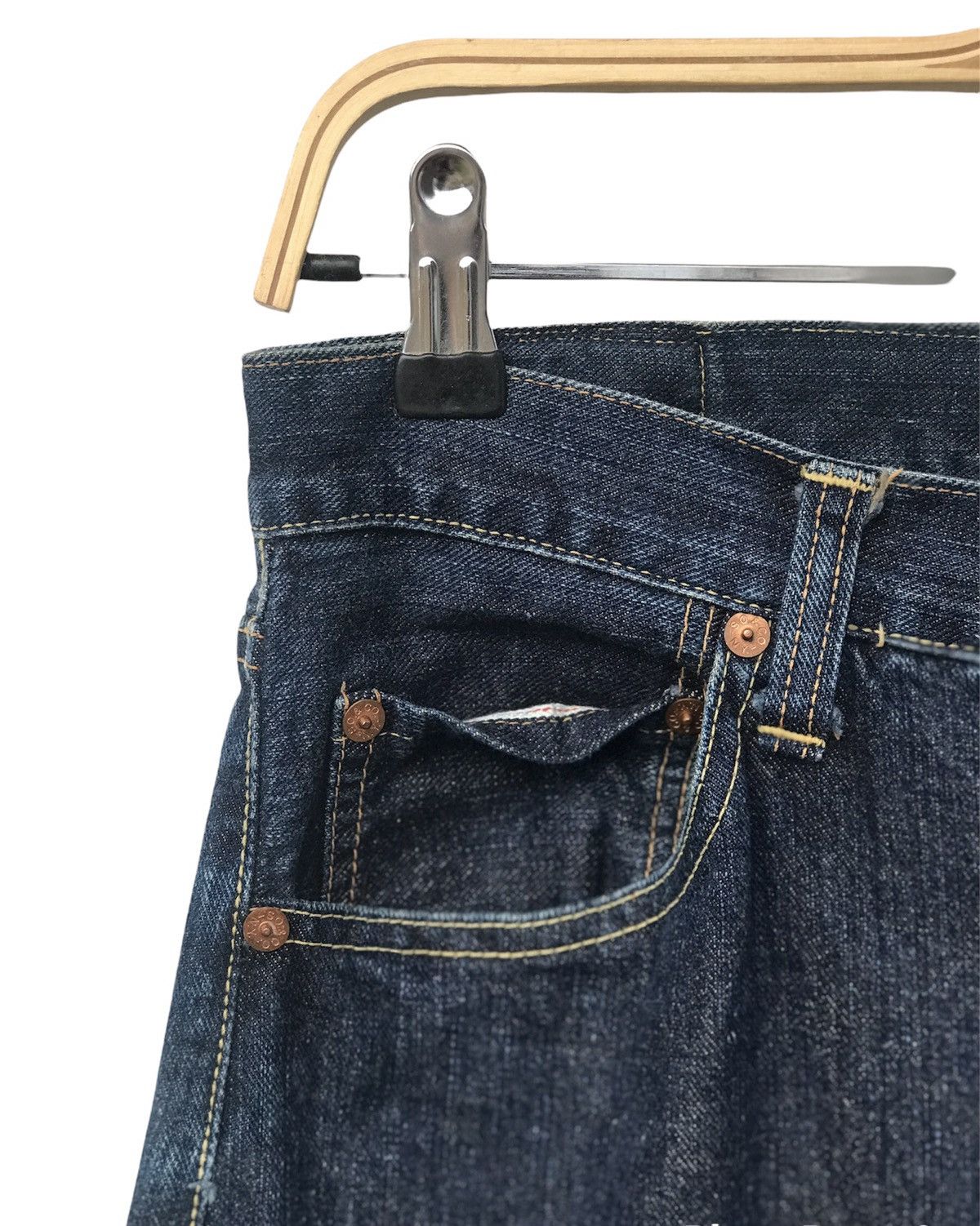 Japanese Brand Smith’s Denim Patchwork Selvedge Jeans Size US 30 / EU 46 - 5 Thumbnail