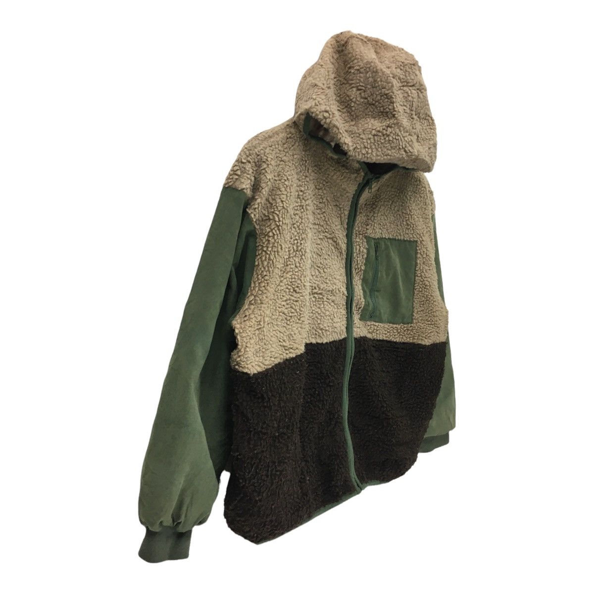 Japanese Brand × Vintage Vintage Fleece Hoddie Jacket Knit Outwears Size US S / EU 44-46 / 1 - 4 Thumbnail