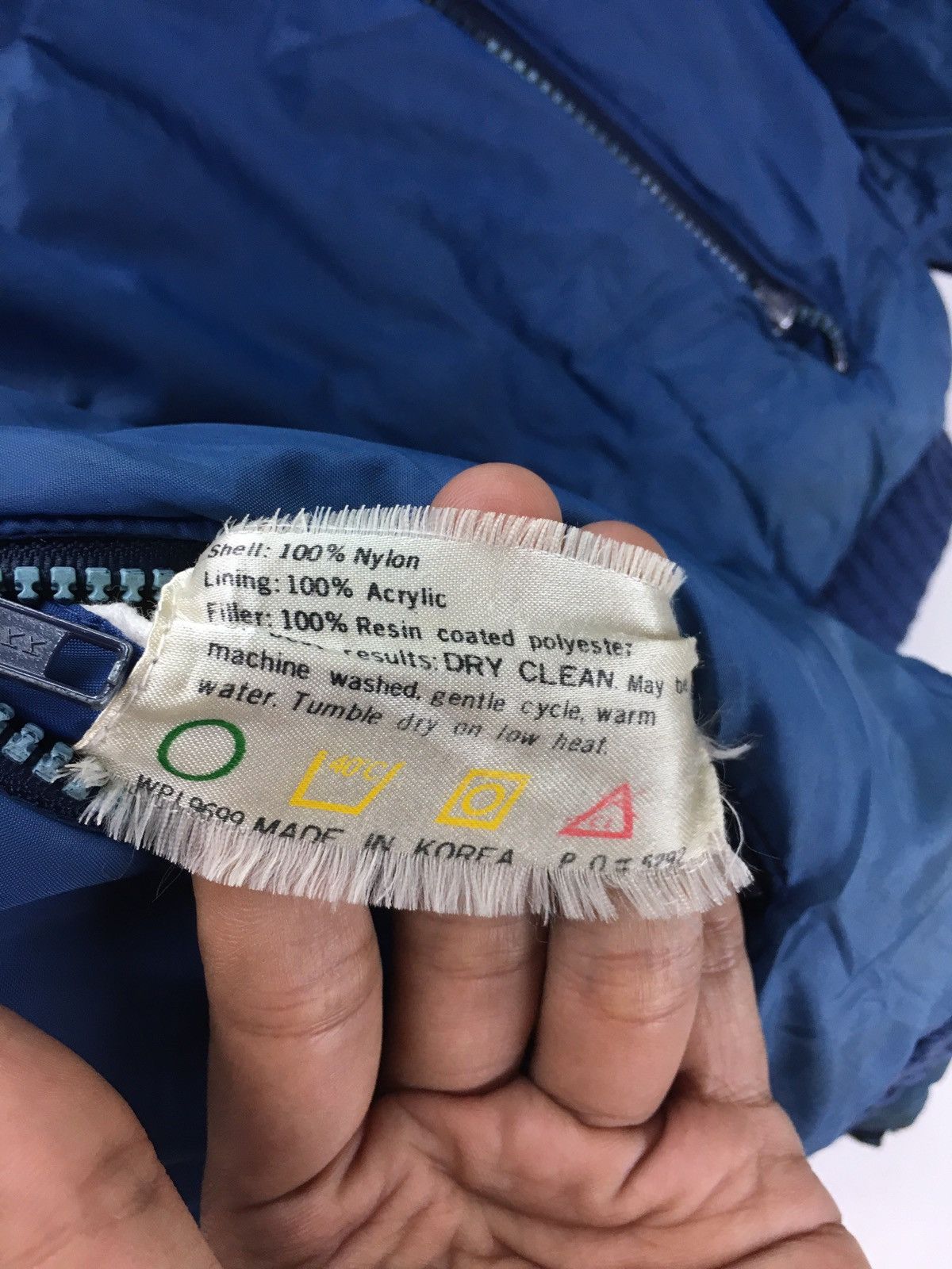 Japanese Brand × Vintage Vintage Ski Stuff Bomber Blue Jacket Size US S / EU 44-46 / 1 - 6 Thumbnail