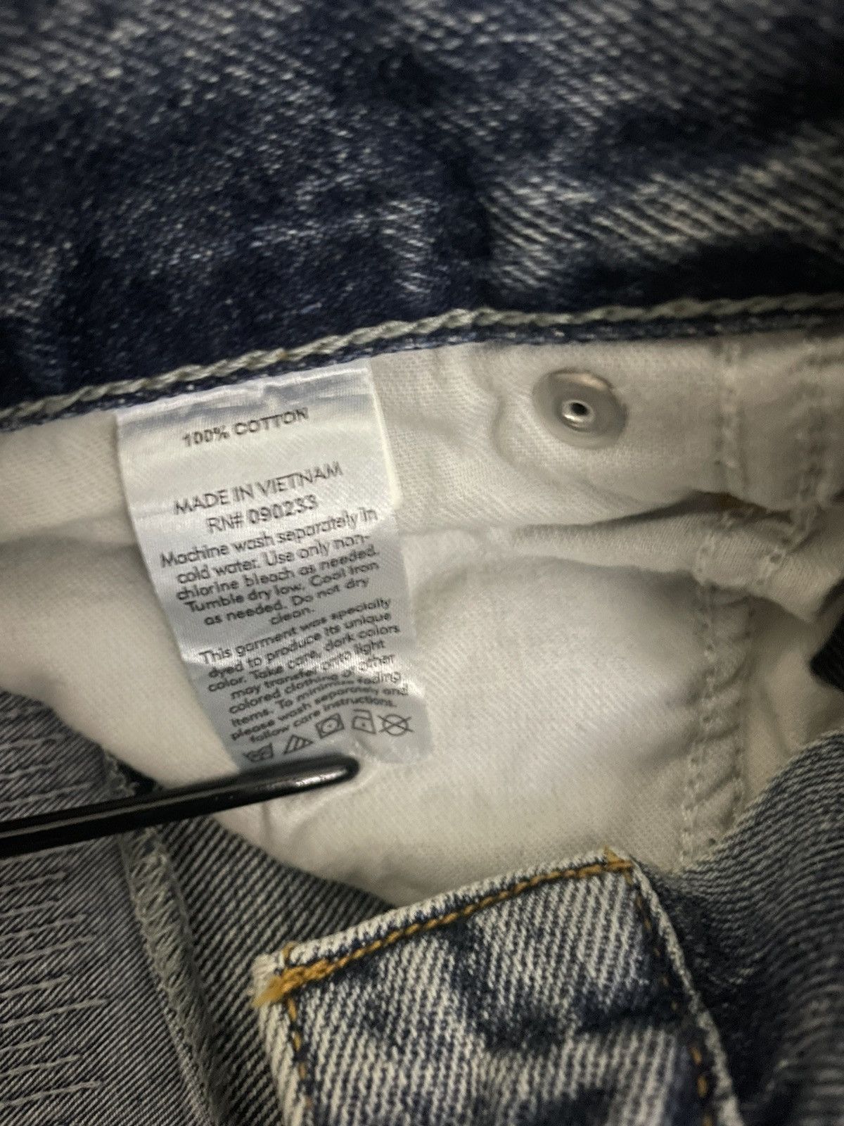 Fear of God Fear of God distressed denim Size US XL / EU 56 / 4 - 3 Thumbnail