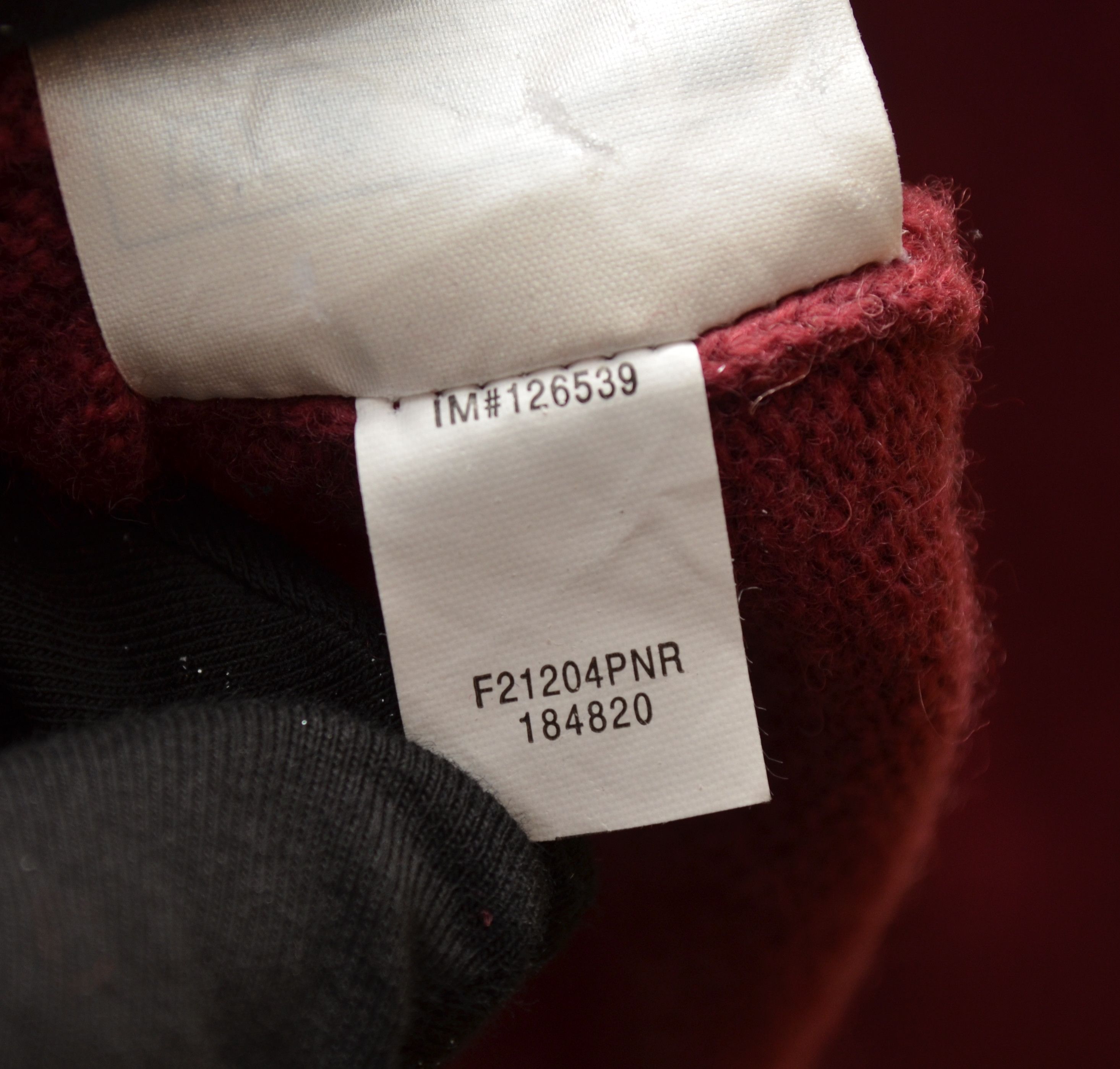 Nike × Vintage Vintage 90s Burgundy Wool Nike Embroided Logo Sweater y2k Size US M / EU 48-50 / 2 - 12 Thumbnail