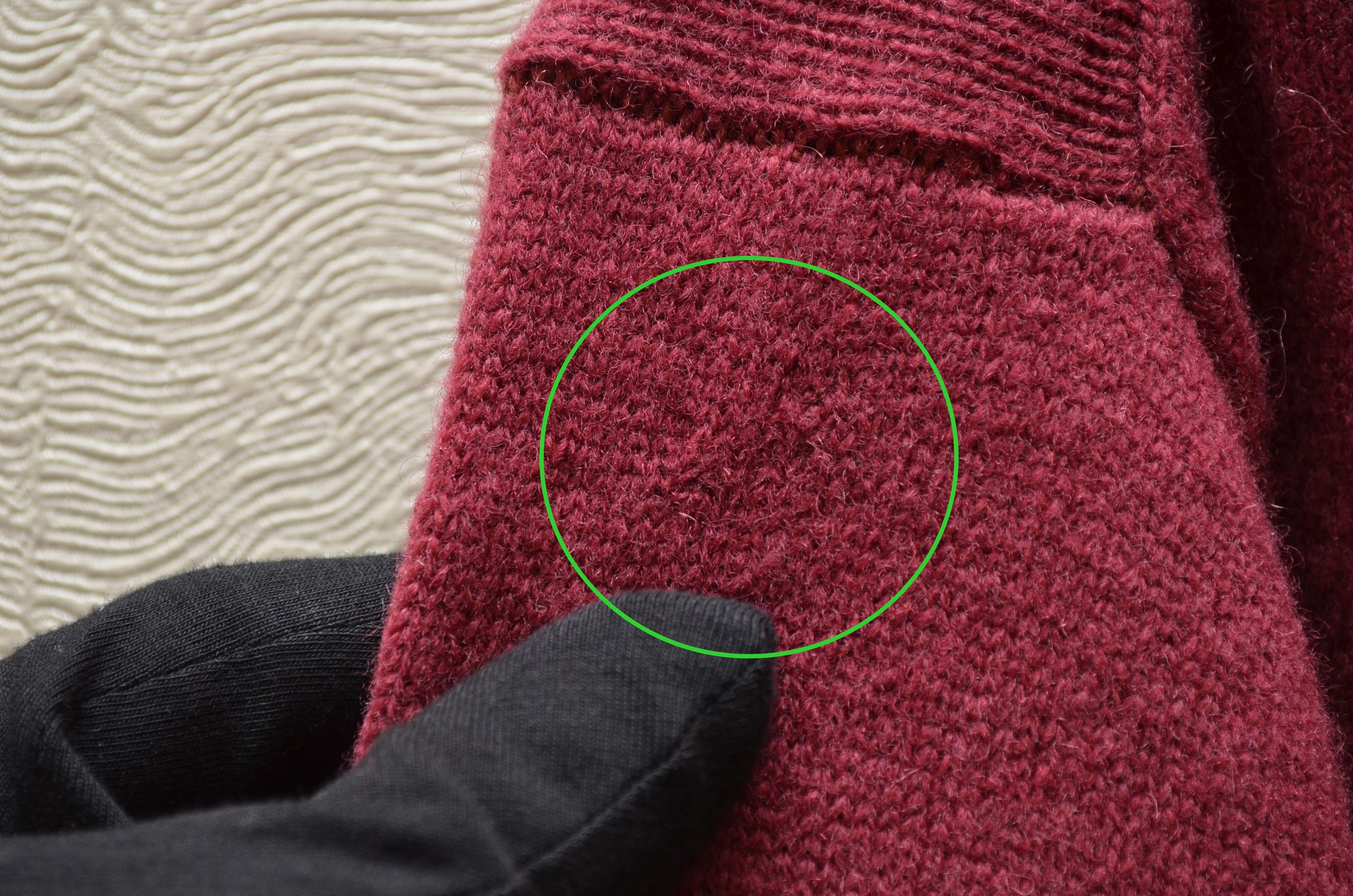 Nike × Vintage Vintage 90s Burgundy Wool Nike Embroided Logo Sweater y2k Size US M / EU 48-50 / 2 - 8 Thumbnail