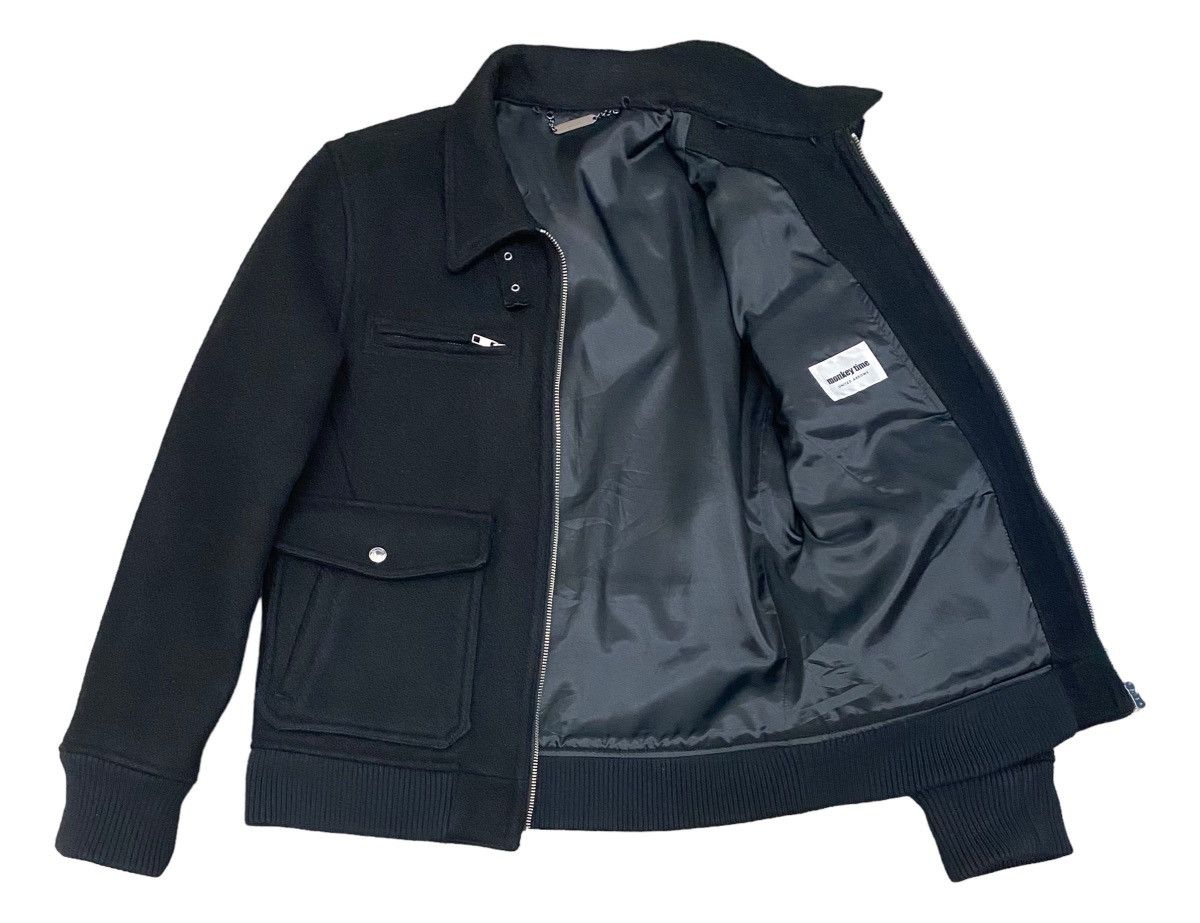 Japanese Brand Vintage Monkey Time Wool Sherpa Punk Jacket Size US M / EU 48-50 / 2 - 7 Thumbnail