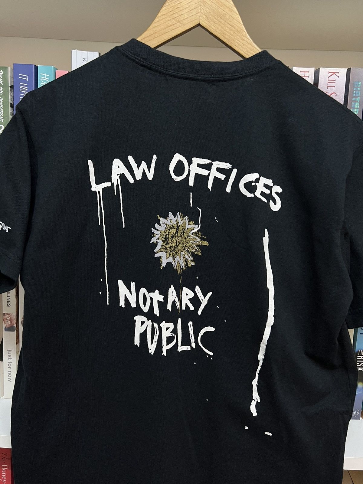 Jean-Michel Basquiat Vtg Jean Michael Basquait Law Office Tee Size US M / EU 48-50 / 2 - 3 Thumbnail