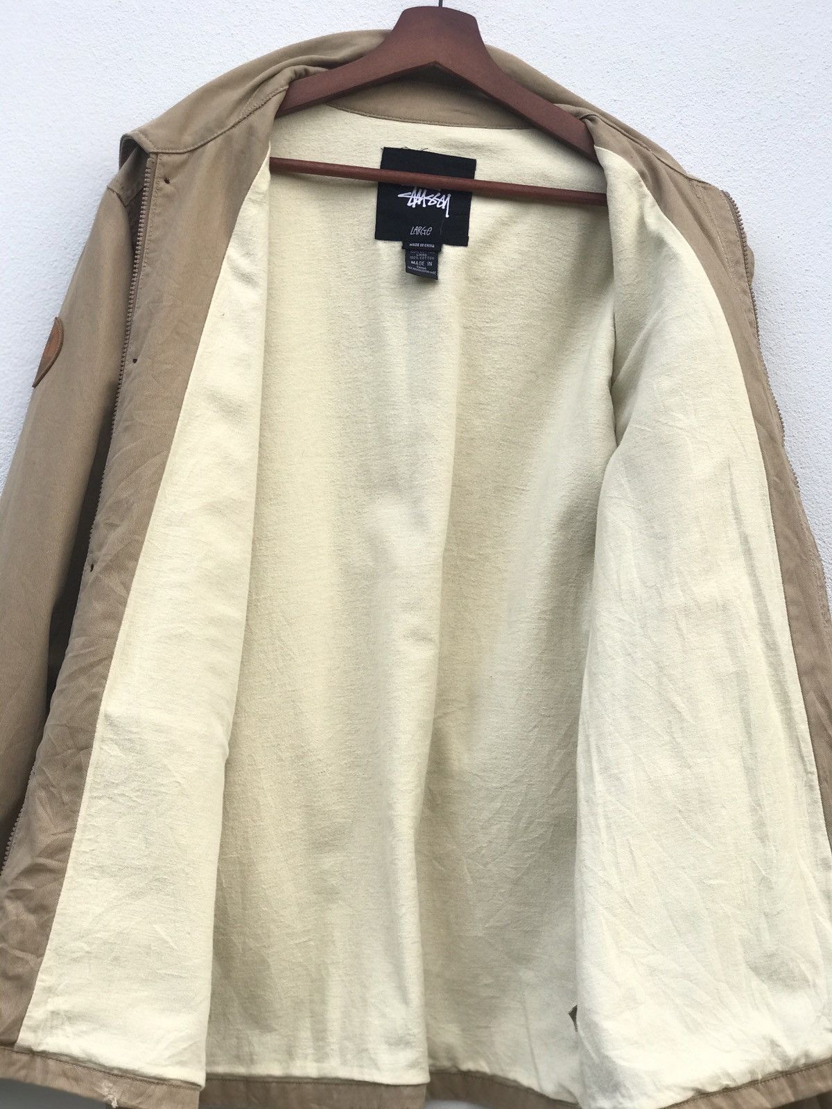 Stussy Jacket Cotton Stussy Zipper Button Size US L / EU 52-54 / 3 - 6 Thumbnail
