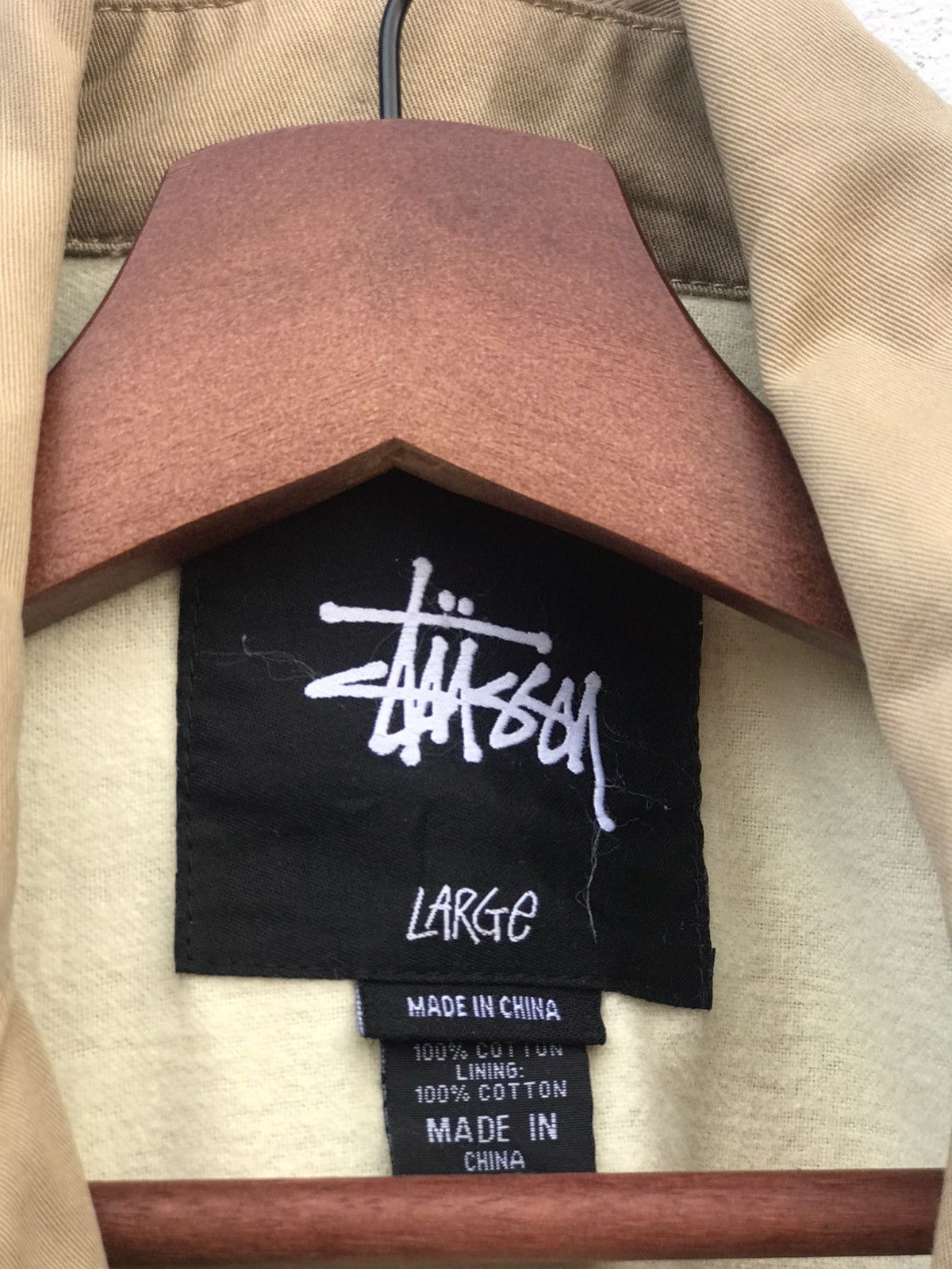 Stussy Jacket Cotton Stussy Zipper Button Size US L / EU 52-54 / 3 - 5 Thumbnail