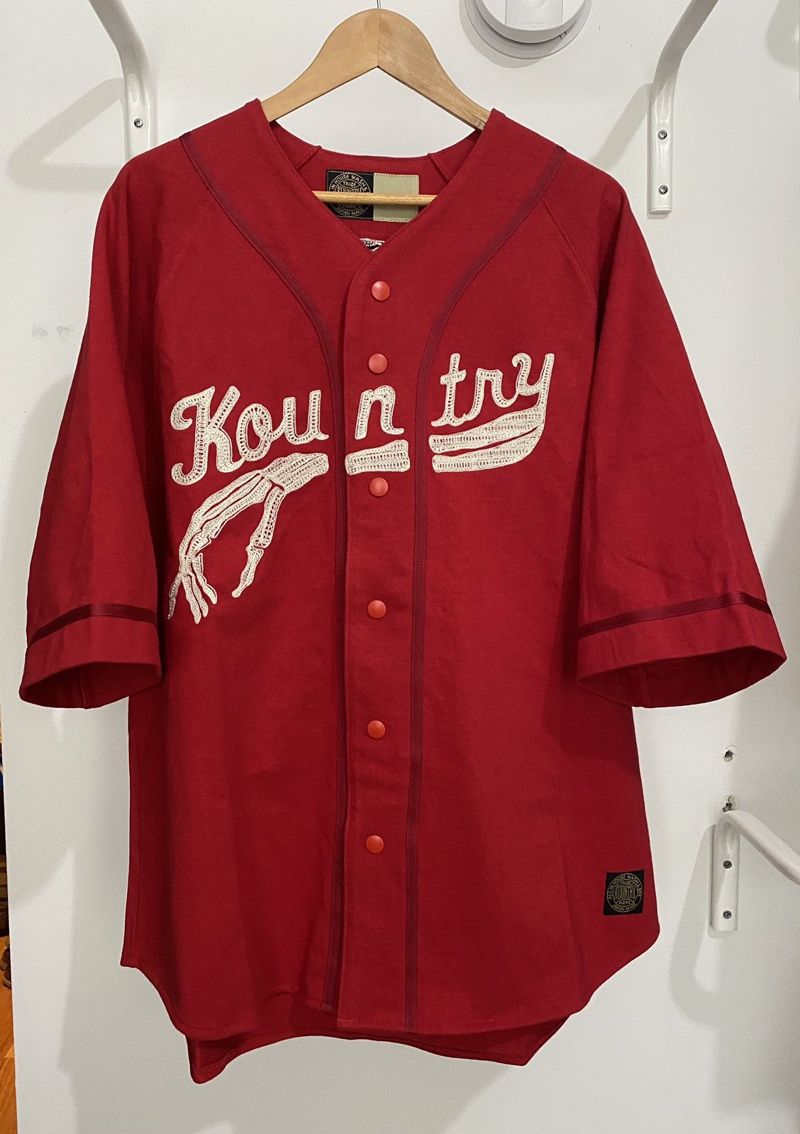 Kapital × Kapital Kountry Kapital 16/- Dense Jersey Baseball Shirt
