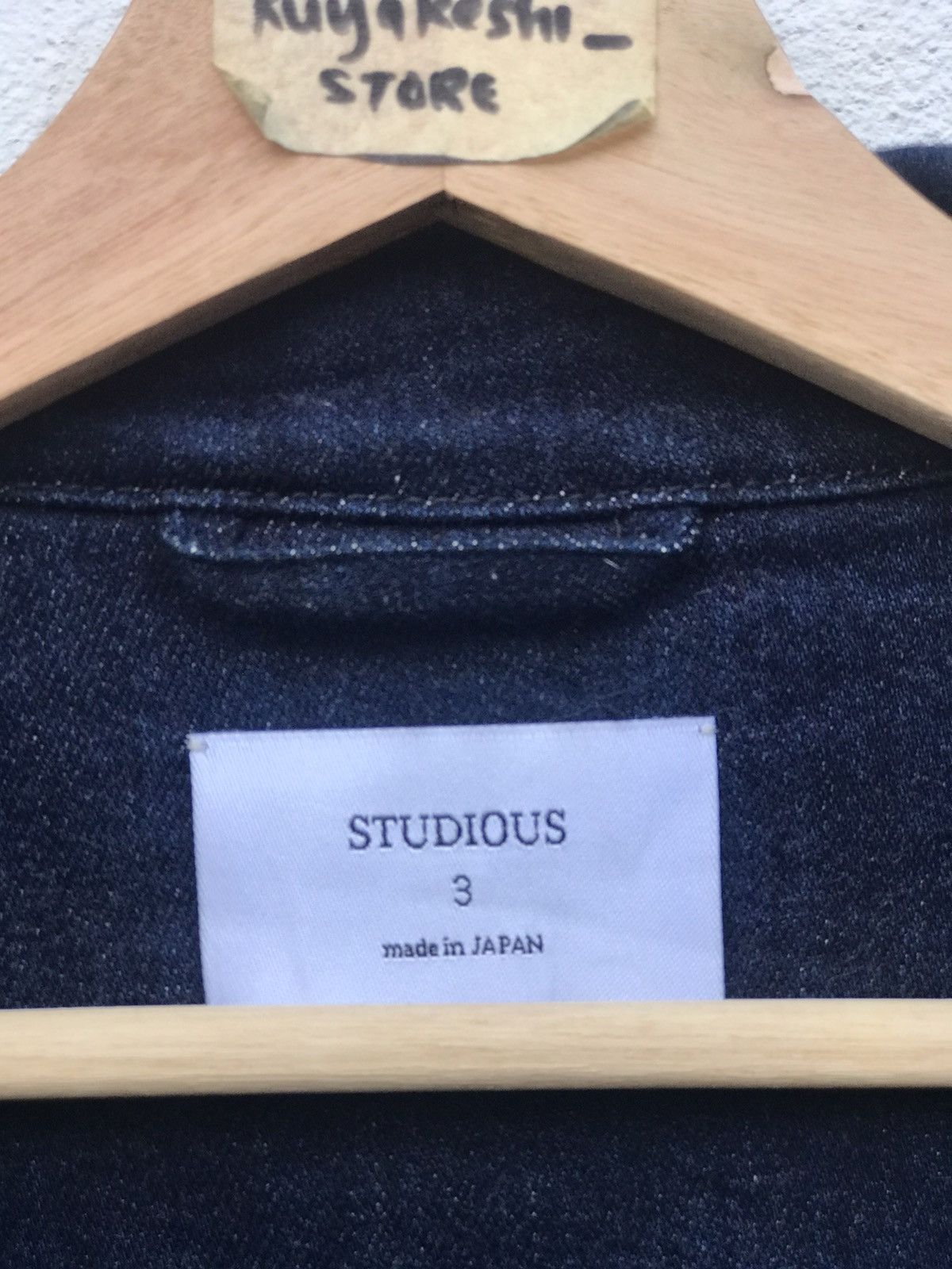 Japanese Brand Denim Jacket Jeans Studious Size US M / EU 48-50 / 2 - 7 Thumbnail