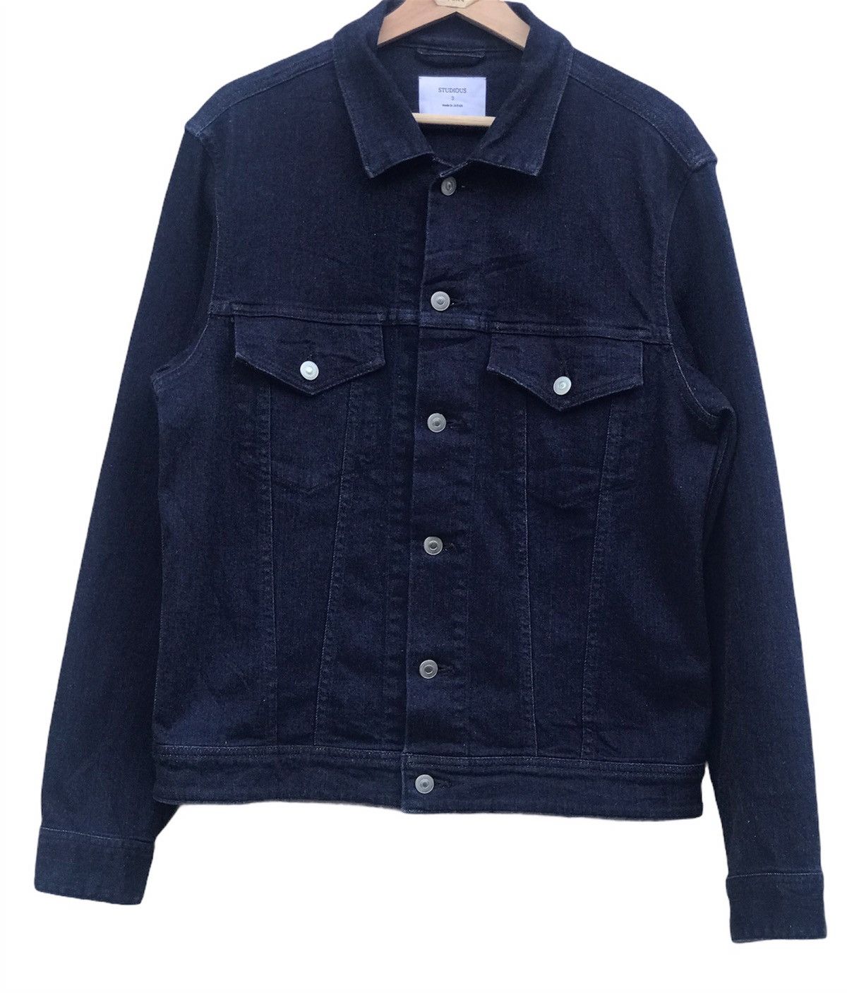 Japanese Brand Denim Jacket Jeans Studious Size US M / EU 48-50 / 2 - 1 Thumbnail
