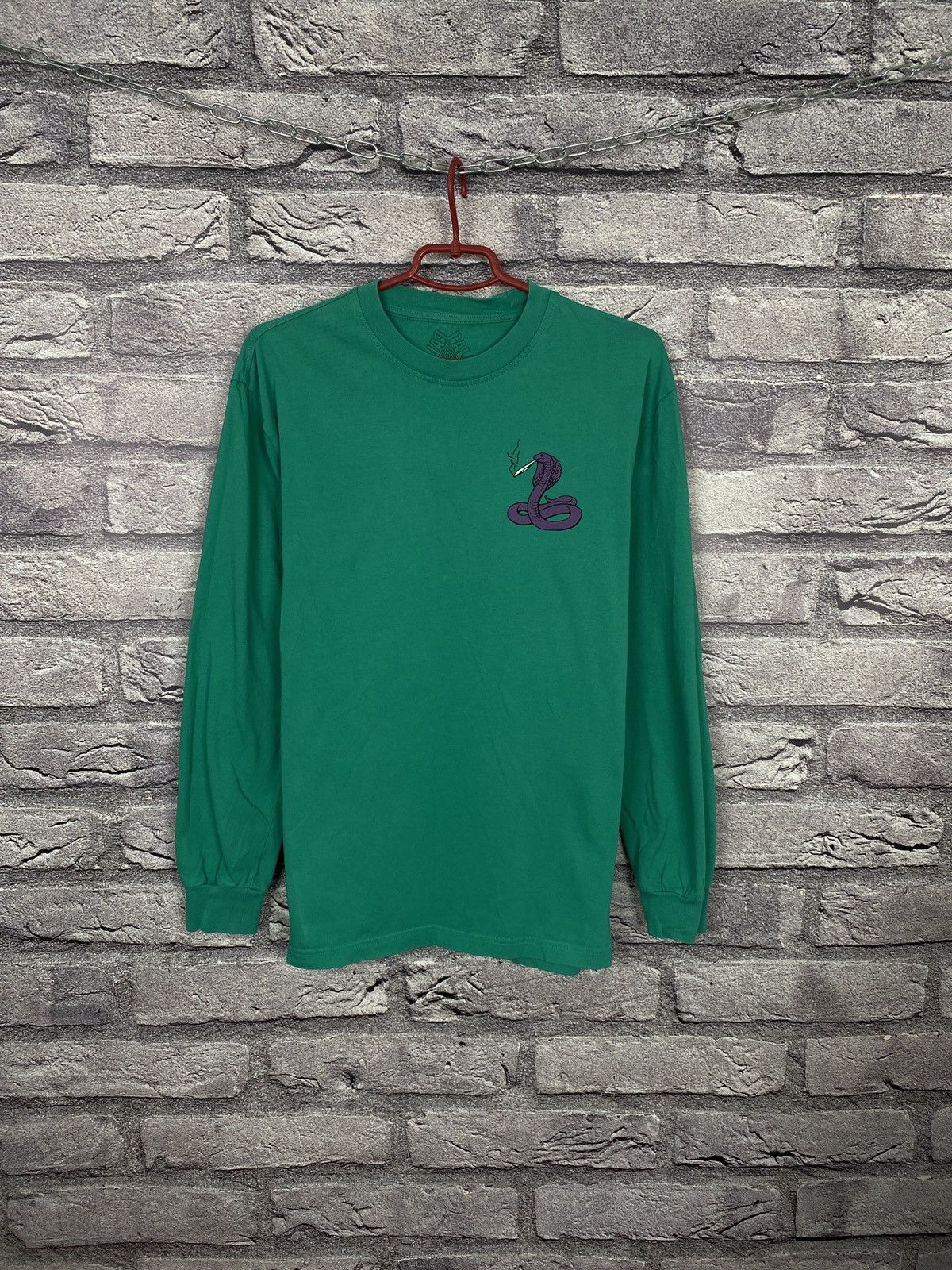 Vintage Vintage light sweatshirt Palace Snake skateboard rare y2k Size US S / EU 44-46 / 1 - 2 Thumbnail