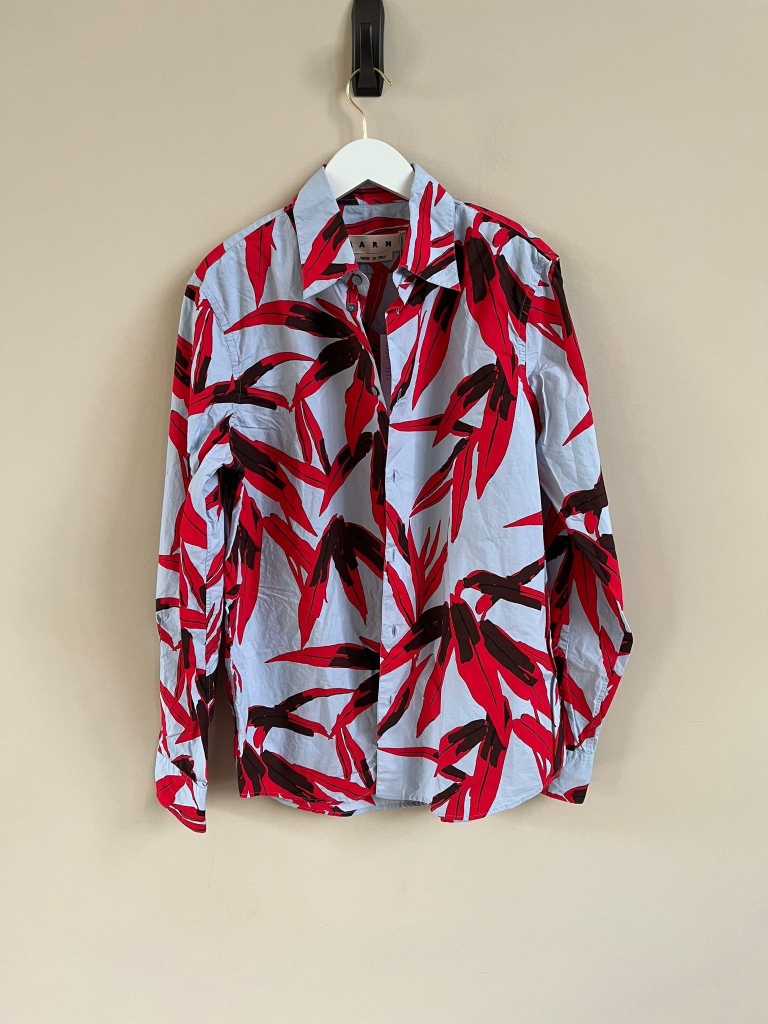 Marni Swash Print Button Up in Multicolor Size US L / EU 52-54 / 3 - 3 Thumbnail