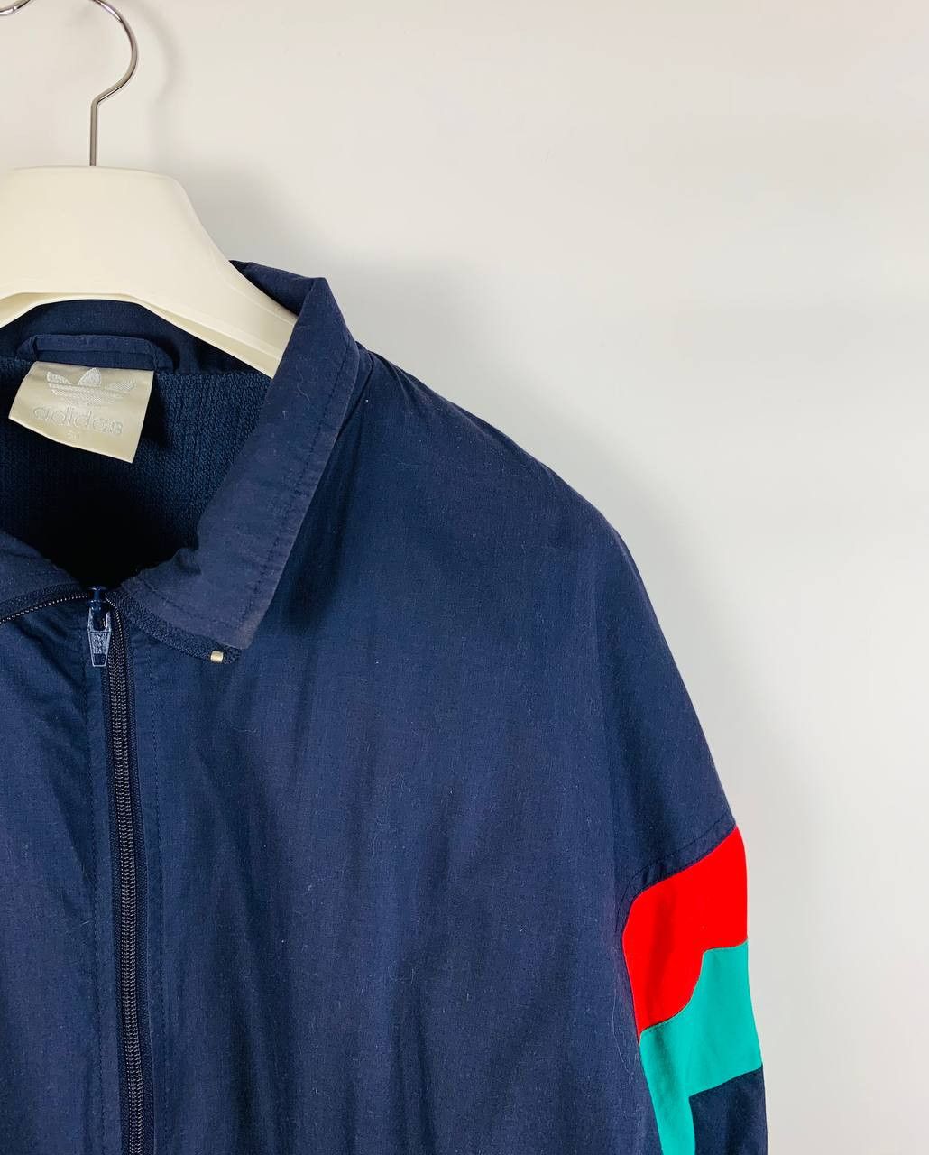Adidas Adidas vintage light jacket blue L Size US L / EU 52-54 / 3 - 3 Thumbnail