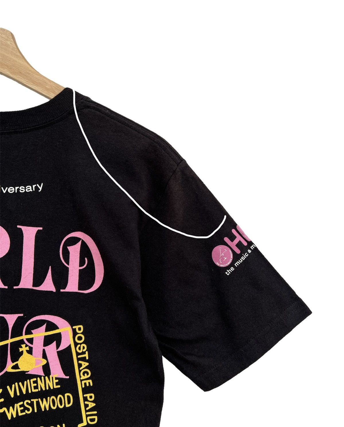Vivienne Westwood Vintage 2001 Vivienne Westwood x HMV “15th anniversary” Tee Size US S / EU 44-46 / 1 - 8 Thumbnail