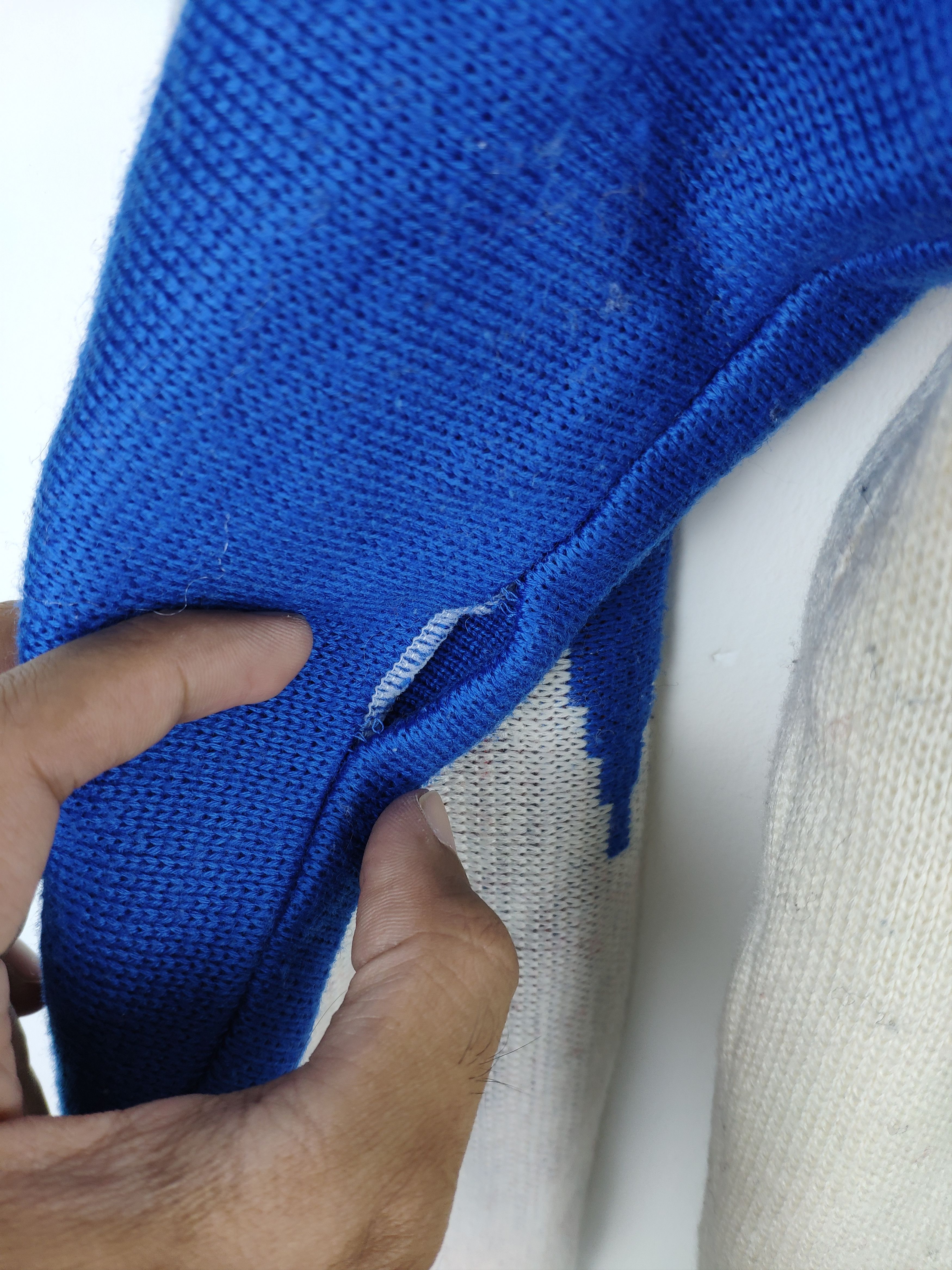 Asics × Vintage Vintage Asics Wool Knit Sweater Half Zipper Size US S / EU 44-46 / 1 - 5 Thumbnail