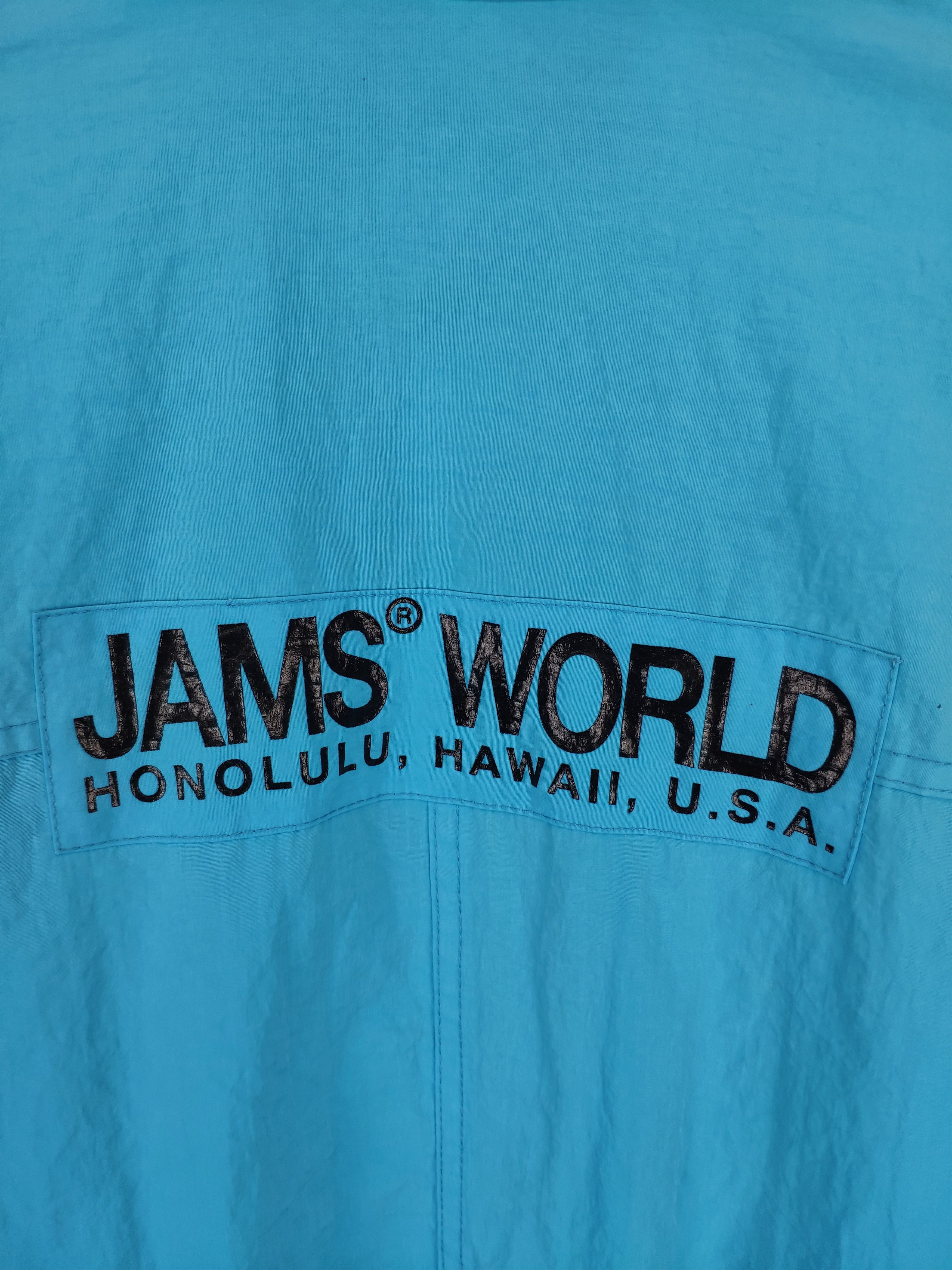 Jams World × Vintage Vintage 1990s Jams World Honolulu Hawaii USA Windbreaker Size US M / EU 48-50 / 2 - 13 Thumbnail
