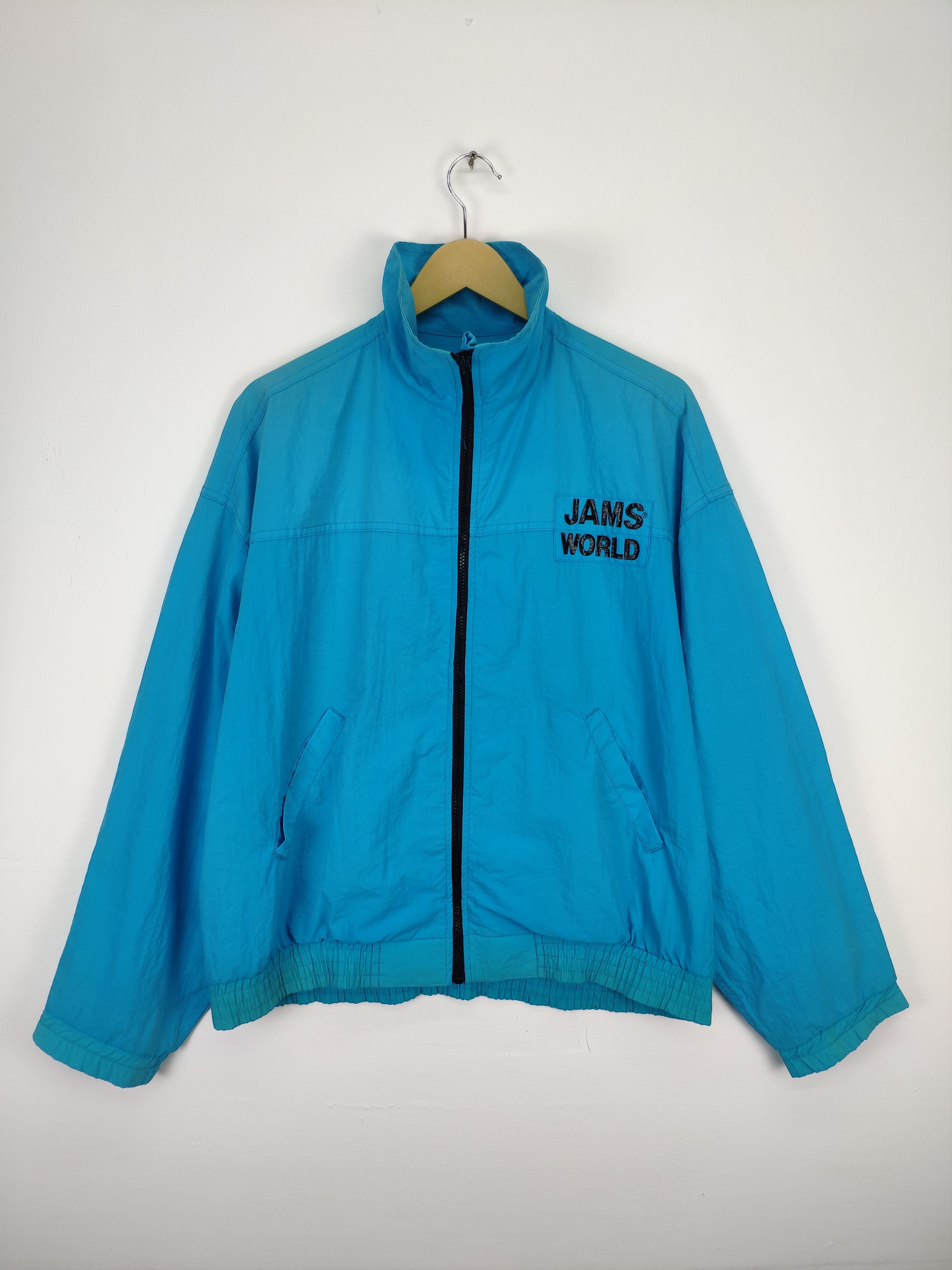 Jams World × Vintage Vintage 1990s Jams World Honolulu Hawaii USA Windbreaker Size US M / EU 48-50 / 2 - 1 Thumbnail