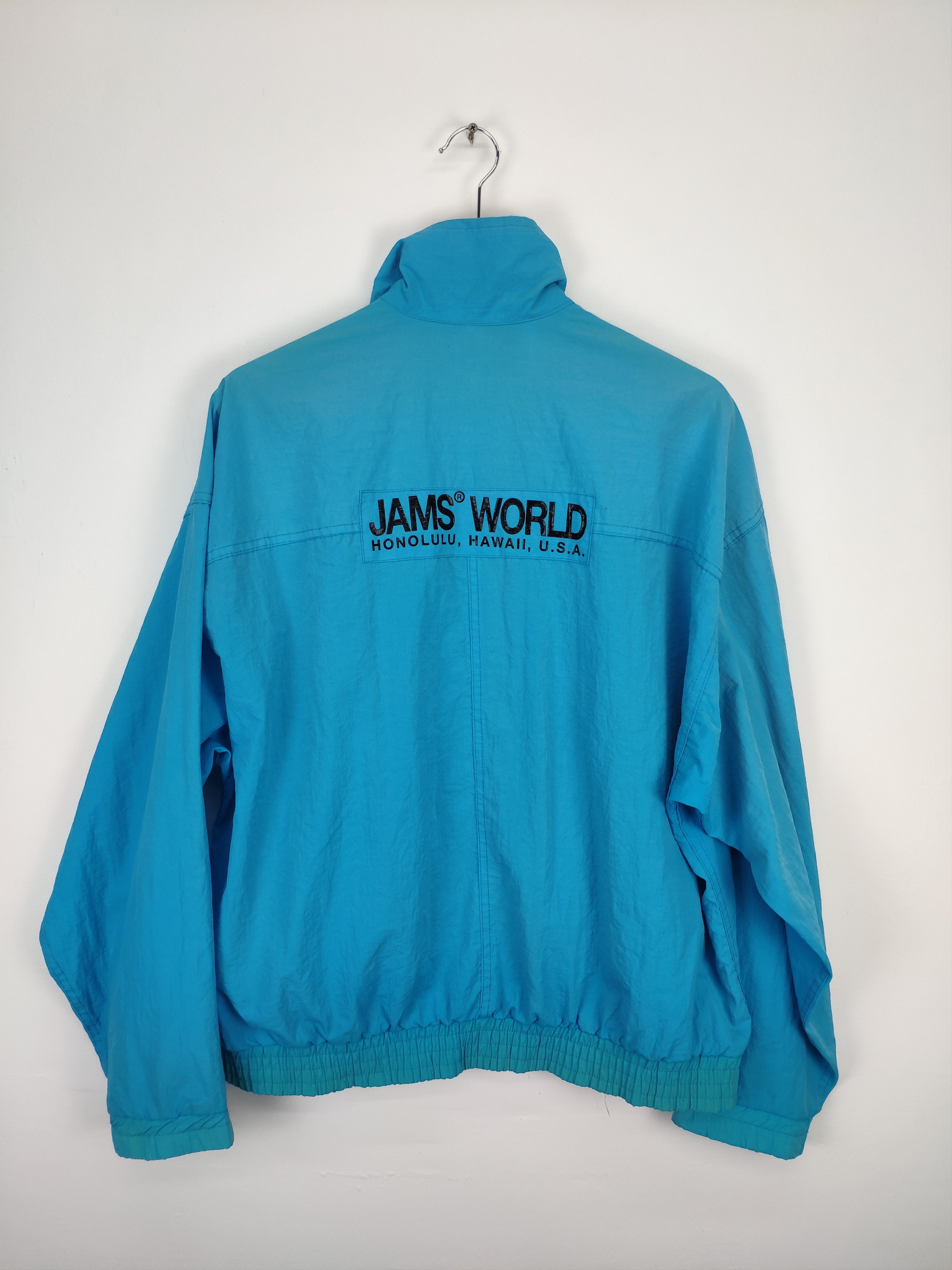 Jams World × Vintage Vintage 1990s Jams World Honolulu Hawaii USA Windbreaker Size US M / EU 48-50 / 2 - 14 Thumbnail
