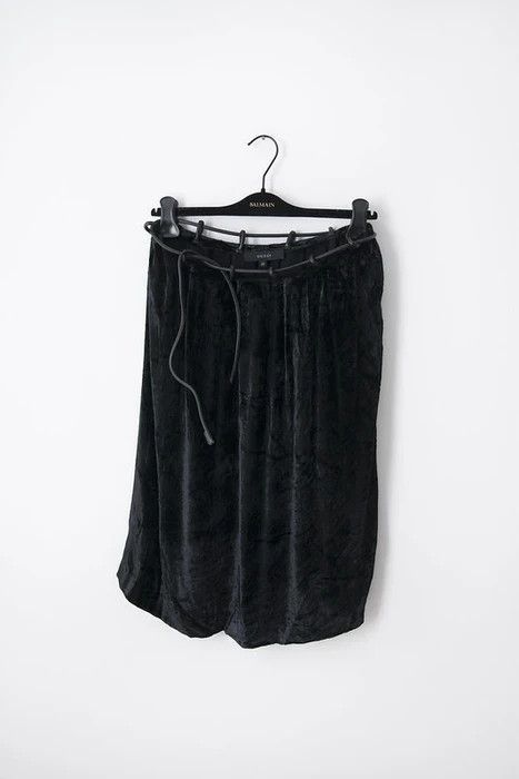 AW99 velvet skirt