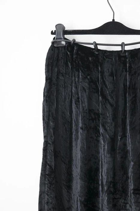 AW99 velvet skirt
