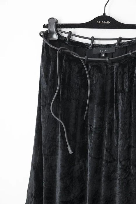 AW99 velvet skirt