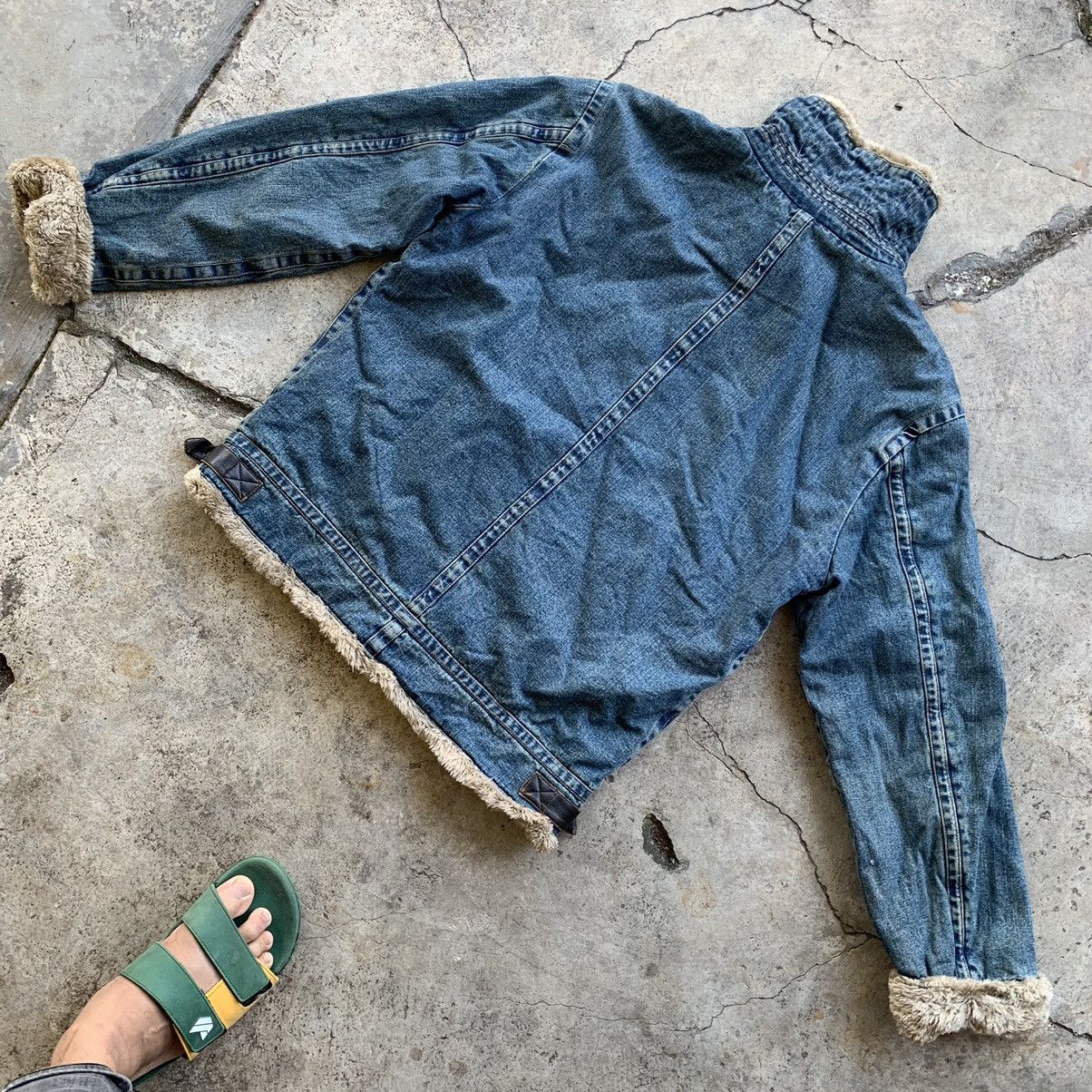 Other Jungle Storm fur inside vintage denim jacket Size US M / EU 48-50 / 2 - 17 Thumbnail