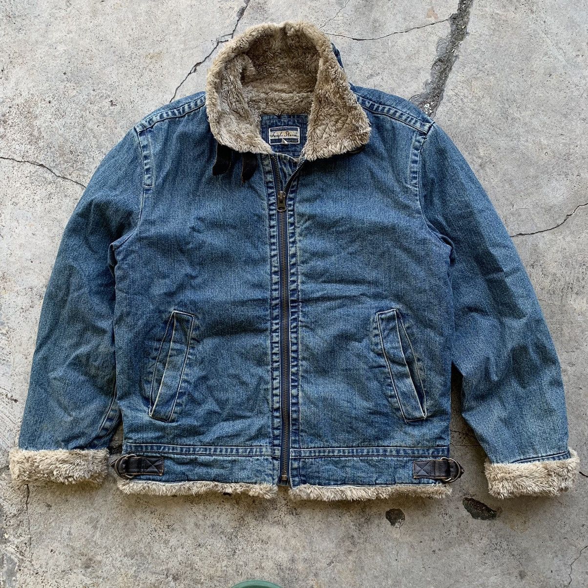 Other Jungle Storm fur inside vintage denim jacket Size US M / EU 48-50 / 2 - 25 Thumbnail