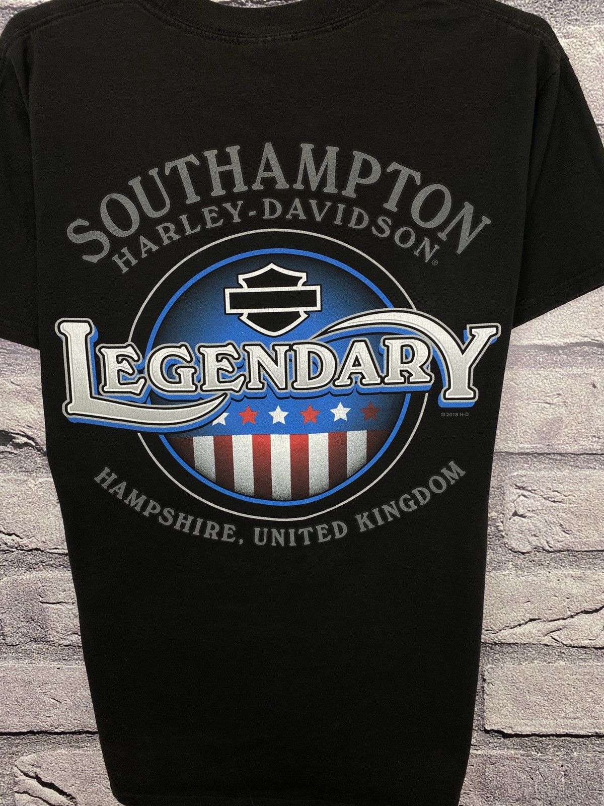 Vintage Vintage racing T-shirt Harley Davidson usa y2k rare 2018 Size US M / EU 48-50 / 2 - 9 Thumbnail