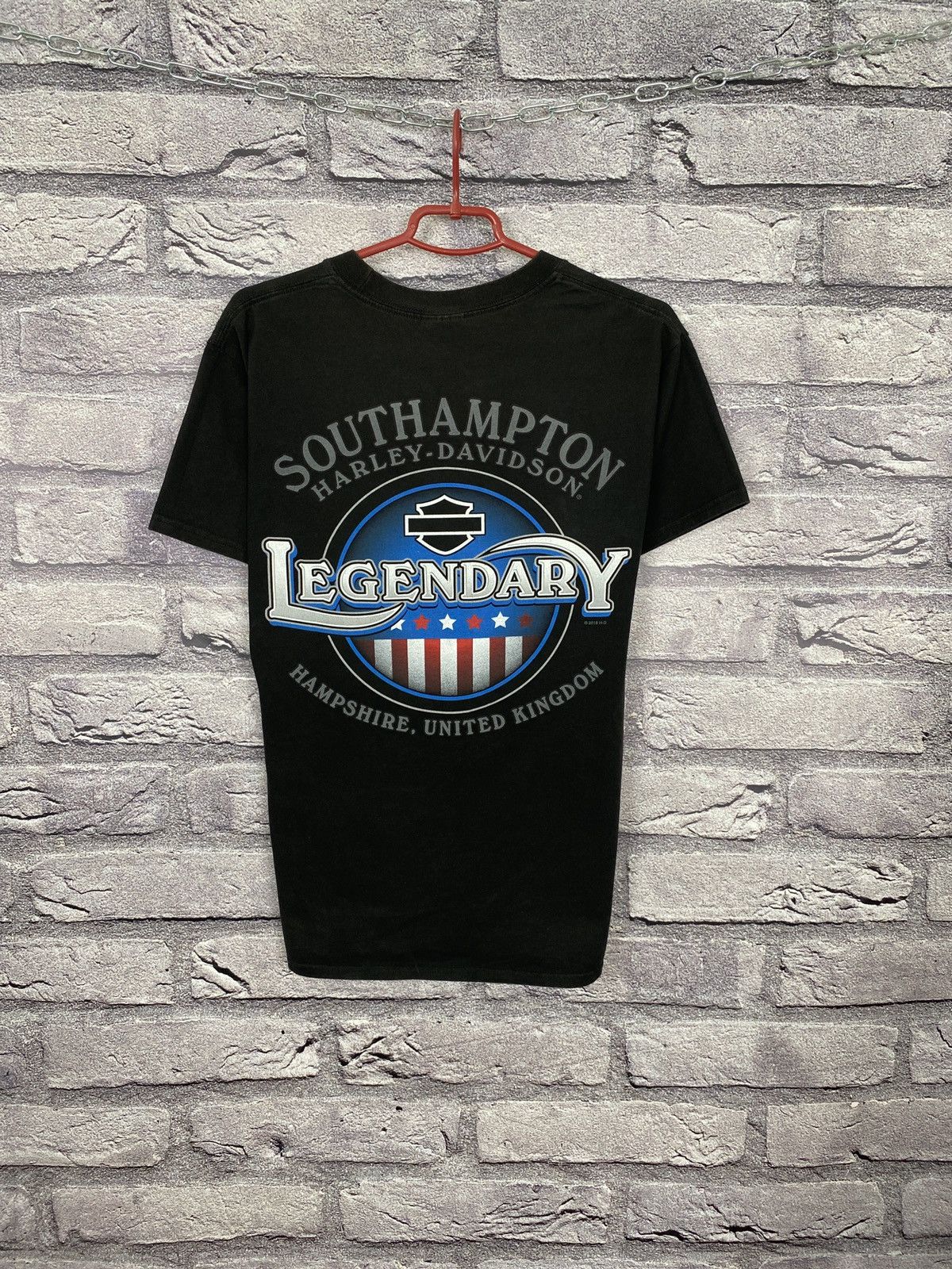 Vintage Vintage racing T-shirt Harley Davidson usa y2k rare 2018 Size US M / EU 48-50 / 2 - 8 Thumbnail