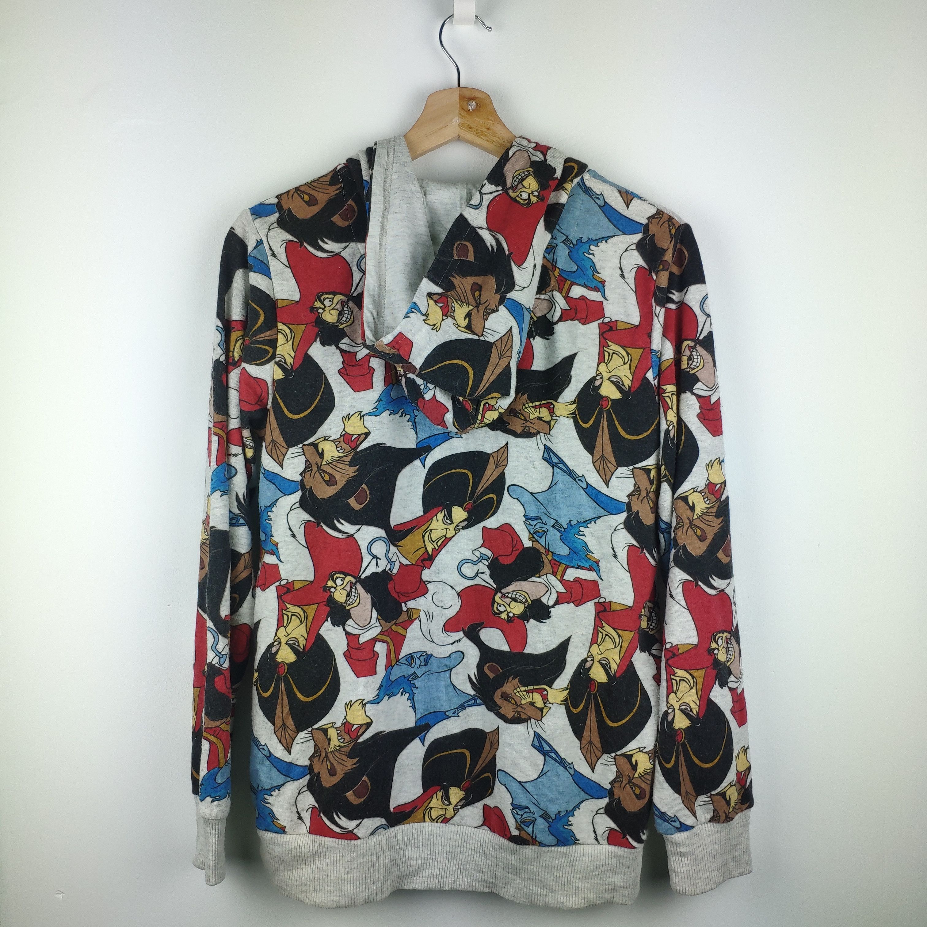 Japanese Brand × Vintage Vintage Sweater Hoodies Disney Villains Fullprint Size US M / EU 48-50 / 2 - 5 Thumbnail