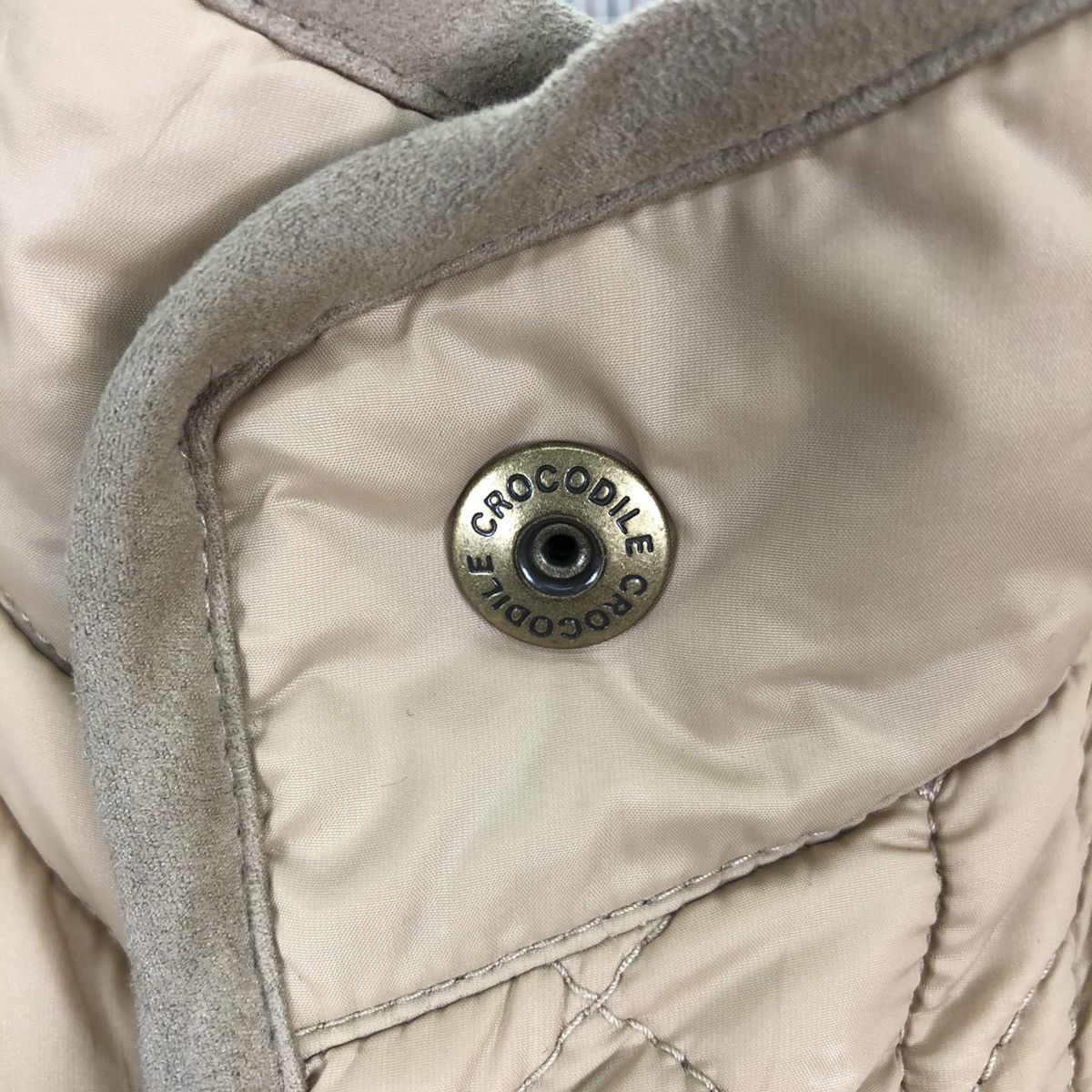 Japanese Brand Crocodile x Thinsulate Quilted Zipper Jacket Size US L / EU 52-54 / 3 - 7 Thumbnail