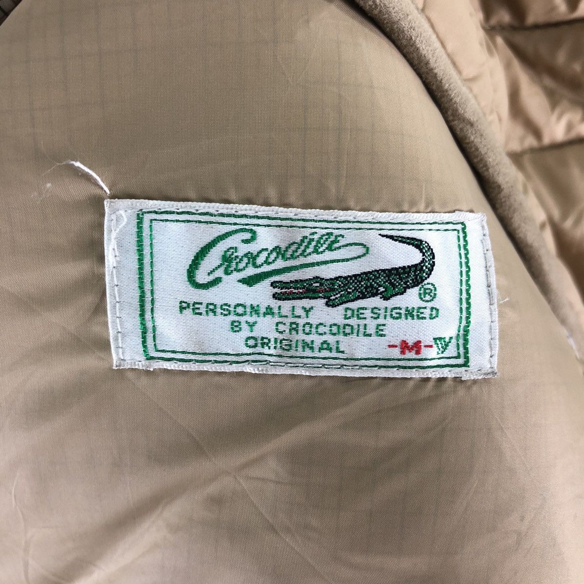 Japanese Brand Crocodile x Thinsulate Quilted Zipper Jacket Size US L / EU 52-54 / 3 - 12 Thumbnail