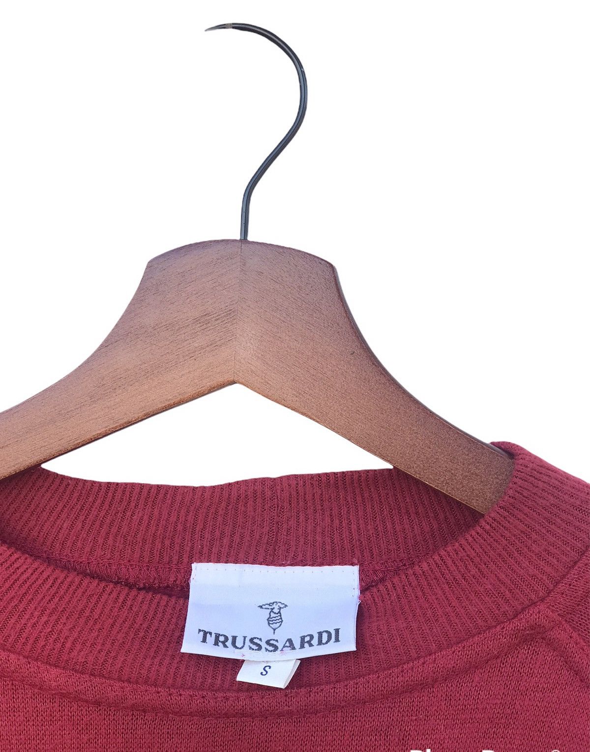 Designer × Trussardi Sweatshirt Trussardi Big Logo Size US L / EU 52-54 / 3 - 5 Thumbnail