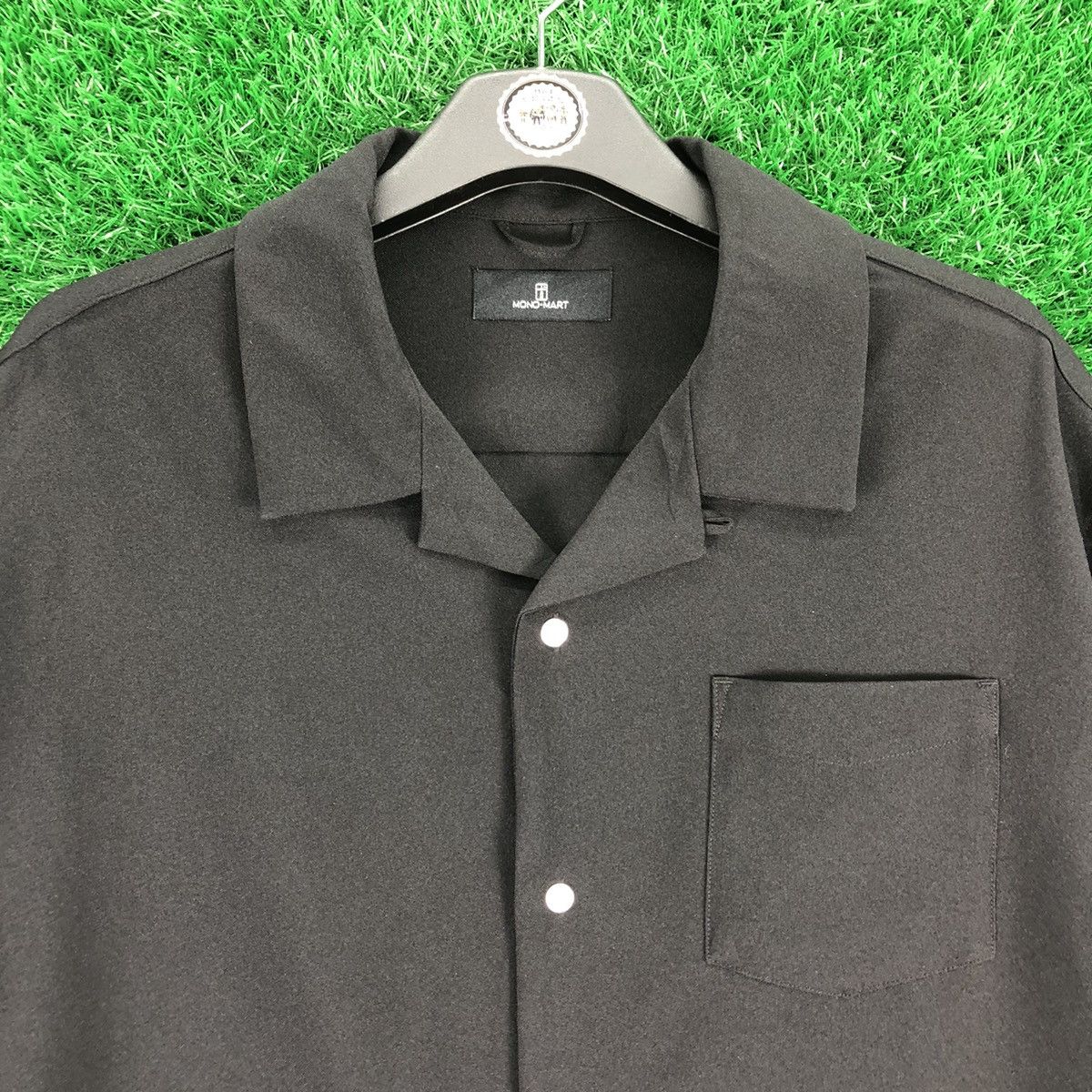 Flannel Vintage Rockabilly Style Shirts Collar Loop by Mono Mart Size US XXL / EU 58 / 5 - 7 Thumbnail