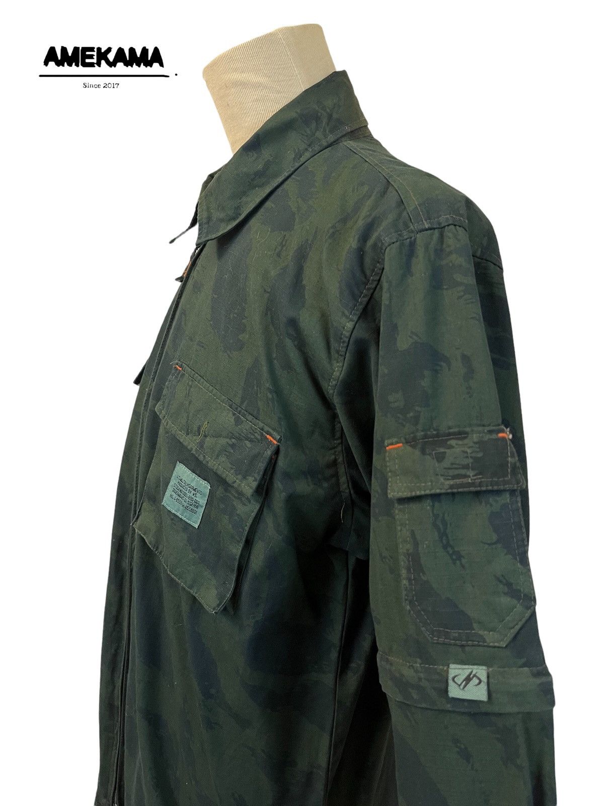 Japanese Brand NICX SIXX CAMOUFLAGE JACKET MILITARY Size US M / EU 48-50 / 2 - 7 Thumbnail