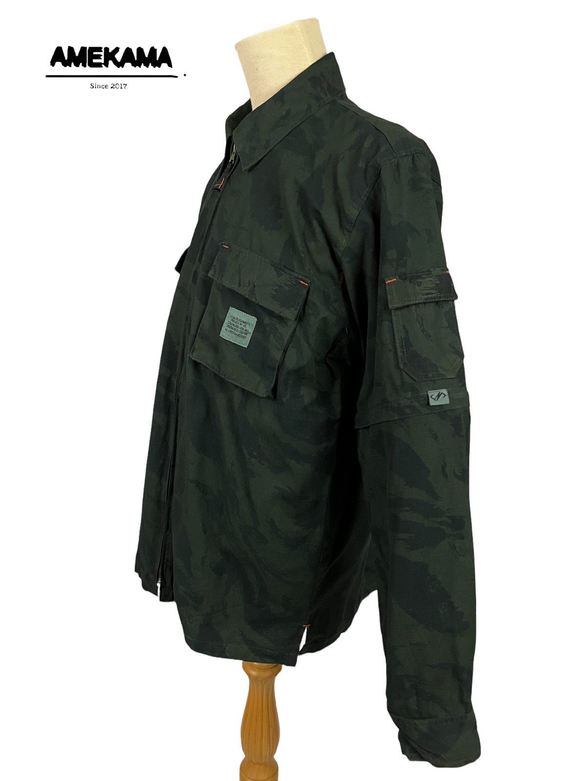 Japanese Brand NICX SIXX CAMOUFLAGE JACKET MILITARY Size US M / EU 48-50 / 2 - 11 Thumbnail