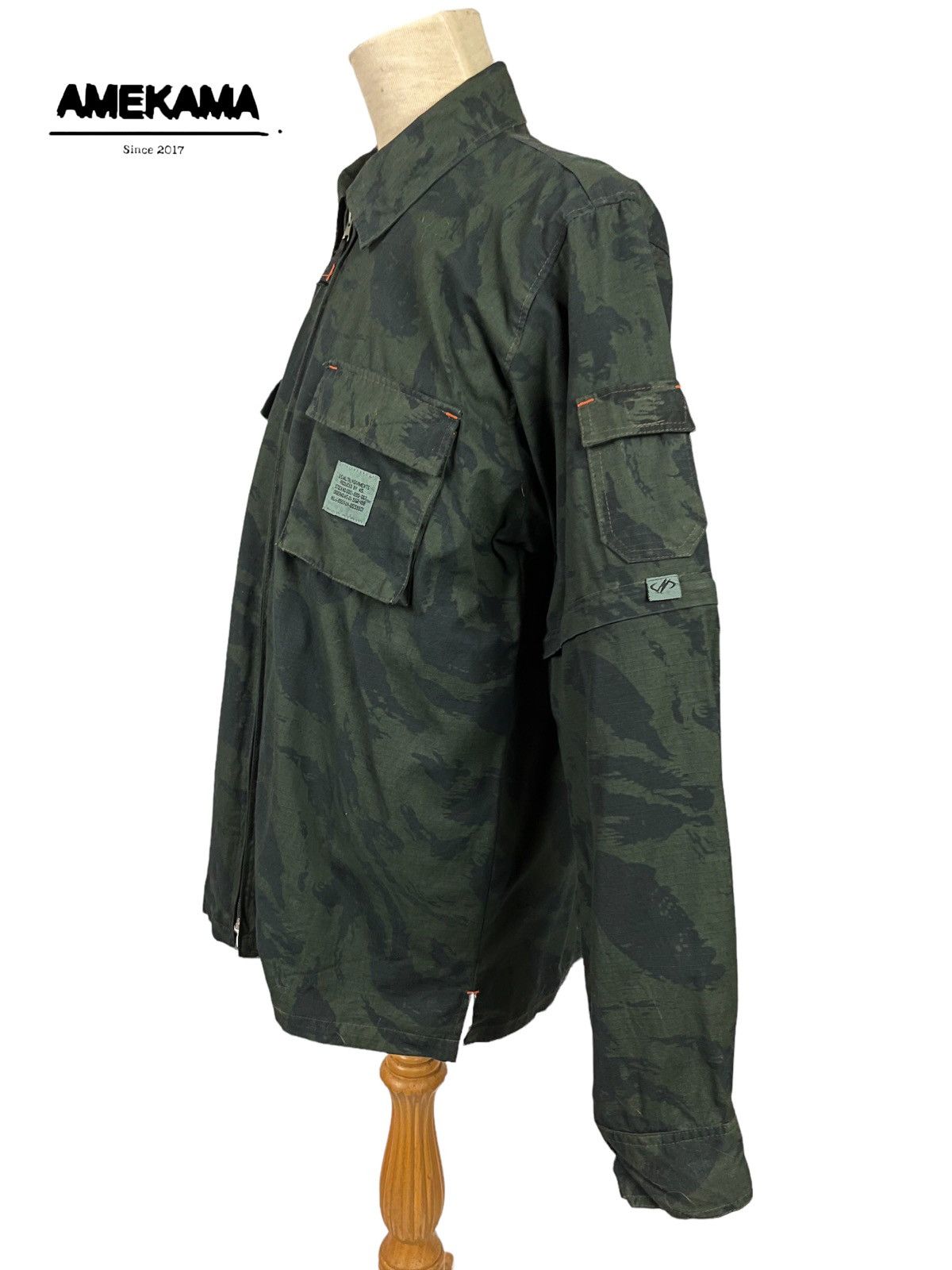 Japanese Brand NICX SIXX CAMOUFLAGE JACKET MILITARY Size US M / EU 48-50 / 2 - 5 Thumbnail