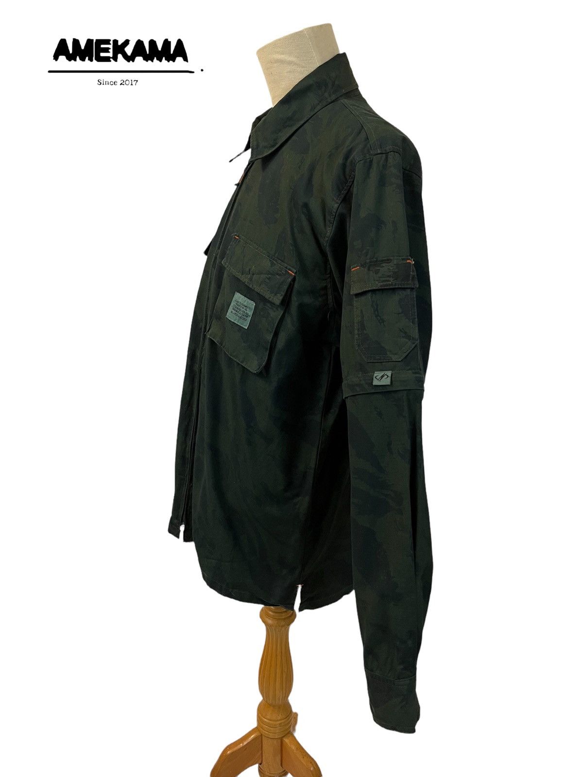Japanese Brand NICX SIXX CAMOUFLAGE JACKET MILITARY Size US M / EU 48-50 / 2 - 13 Thumbnail