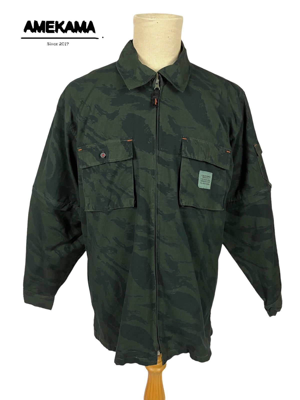 Japanese Brand NICX SIXX CAMOUFLAGE JACKET MILITARY Size US M / EU 48-50 / 2 - 12 Thumbnail