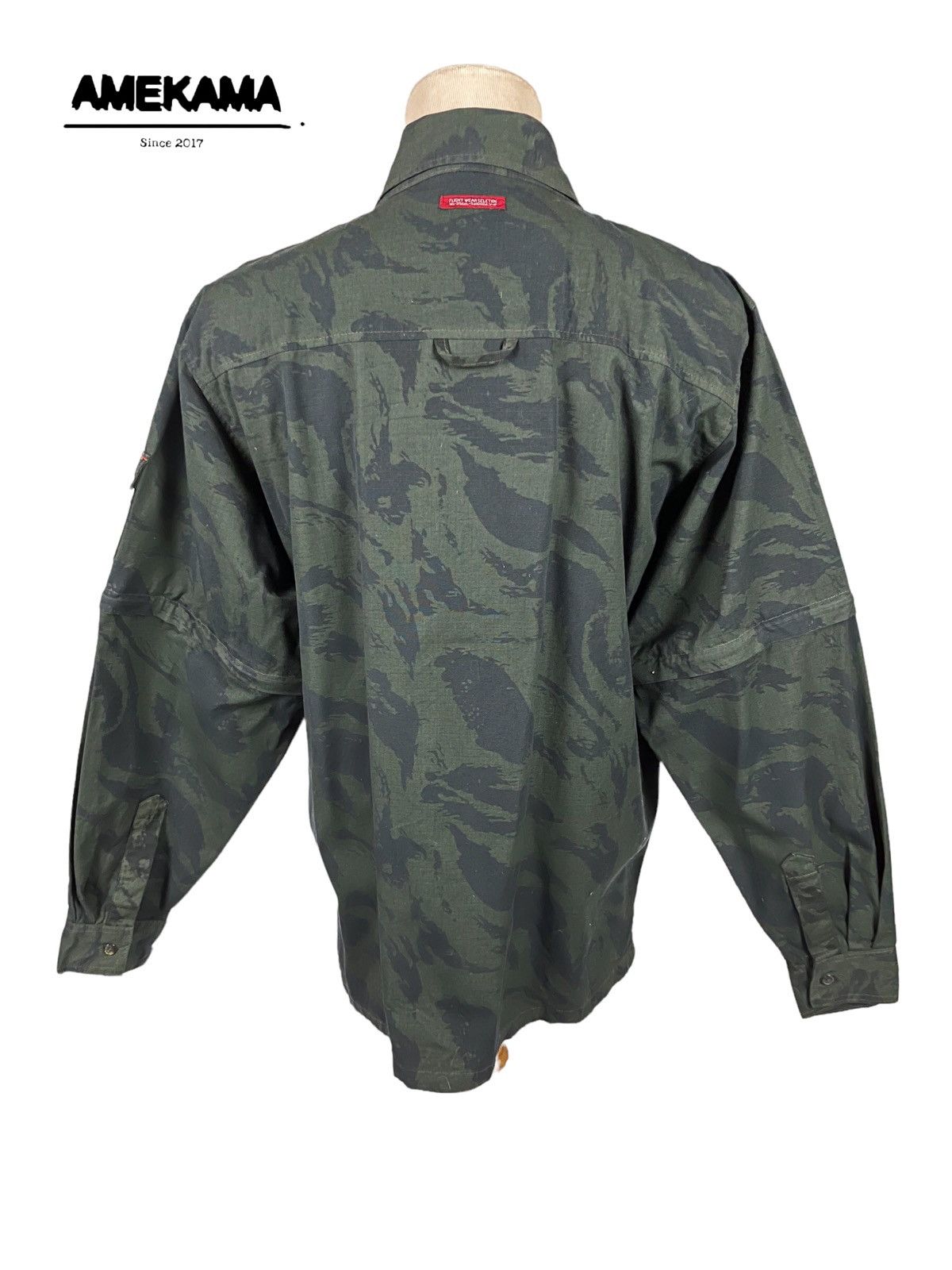 Japanese Brand NICX SIXX CAMOUFLAGE JACKET MILITARY Size US M / EU 48-50 / 2 - 2 Thumbnail