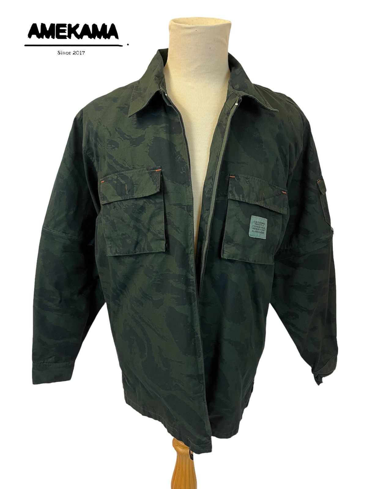 Japanese Brand NICX SIXX CAMOUFLAGE JACKET MILITARY Size US M / EU 48-50 / 2 - 6 Thumbnail