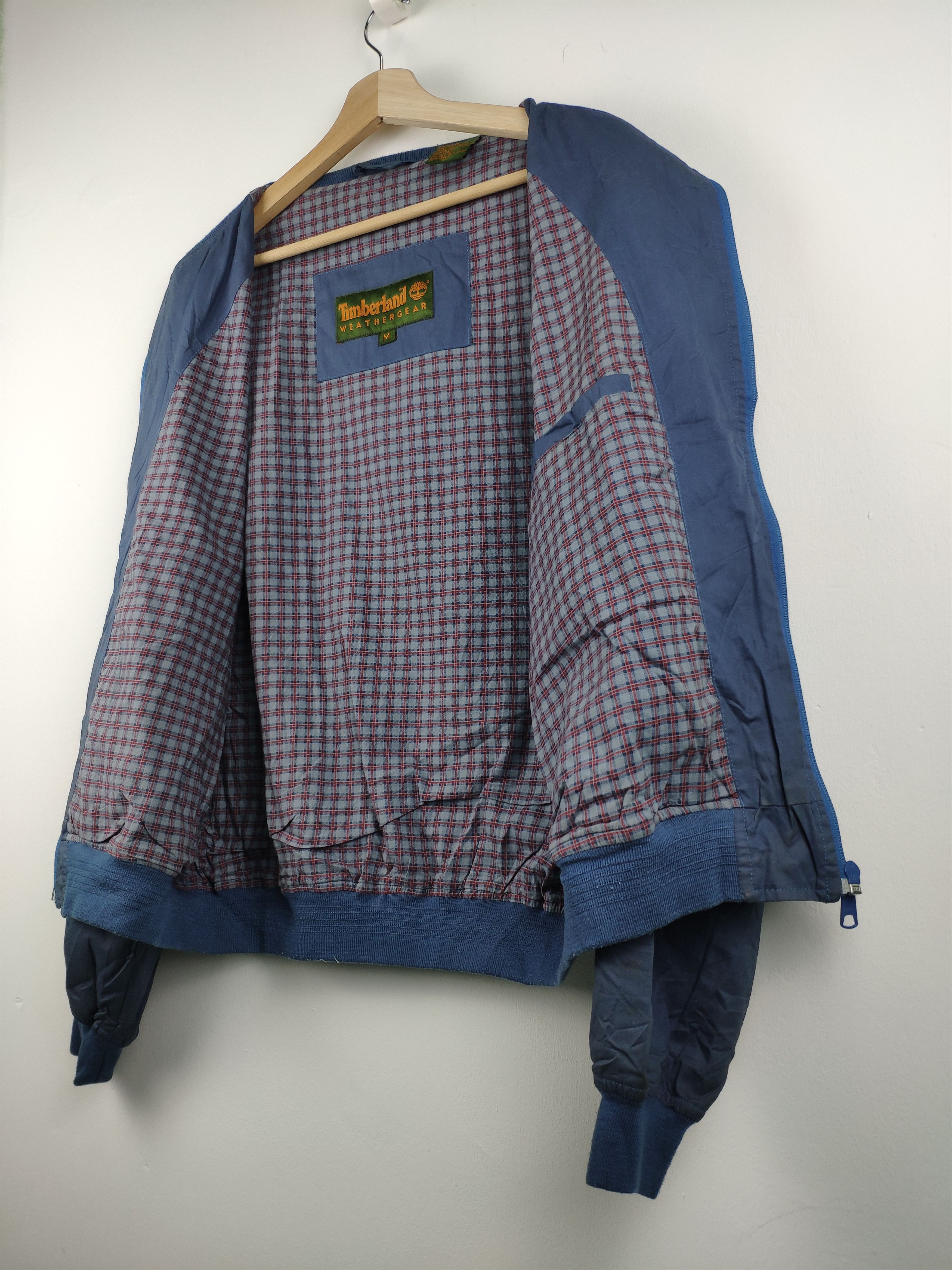 Timberland × Vintage Vintage 1990s Timberland Bomber Jacket Size US M / EU 48-50 / 2 - 3 Thumbnail