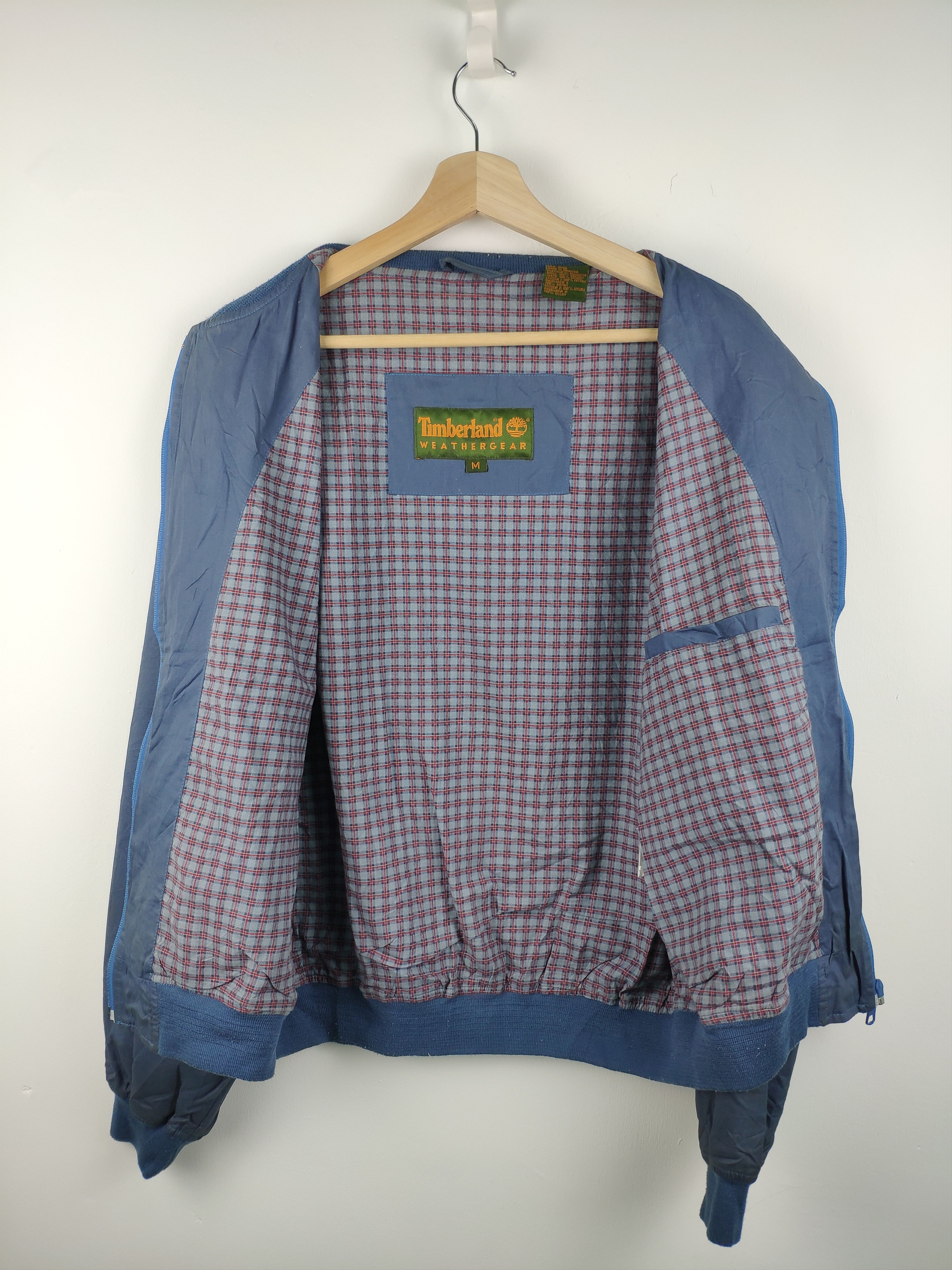 Timberland × Vintage Vintage 1990s Timberland Bomber Jacket Size US M / EU 48-50 / 2 - 2 Thumbnail